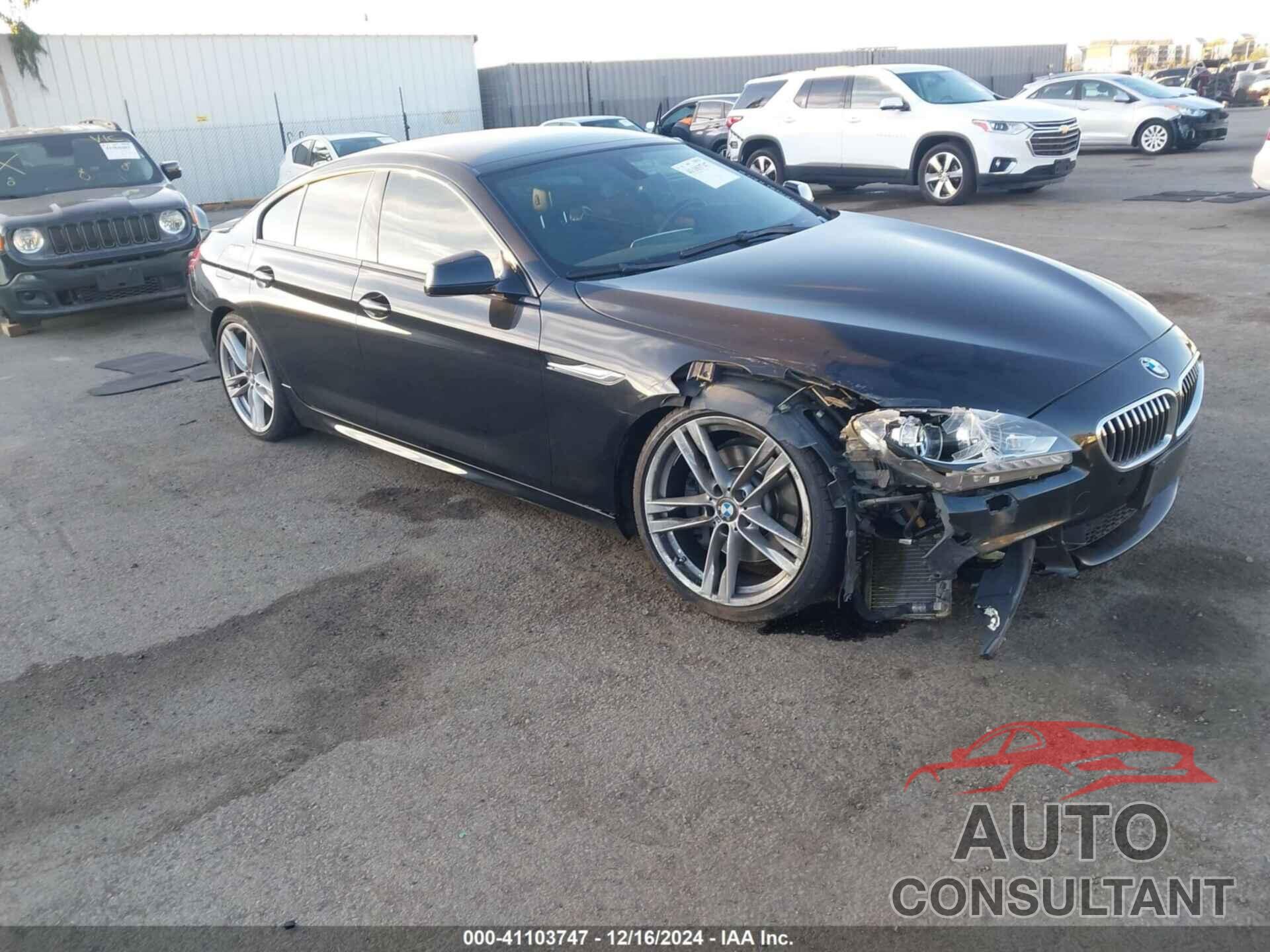 BMW 640I GRAN COUPE 2015 - WBA6A0C54FD318863