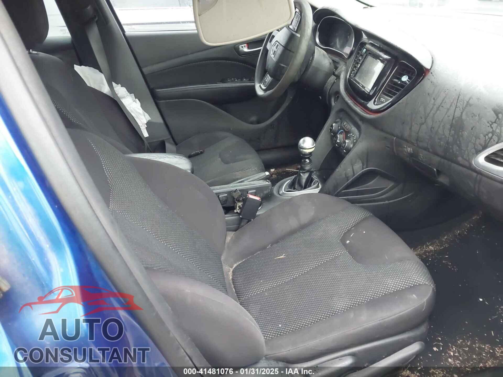 DODGE DART 2014 - 1C3CDFAA2ED708315