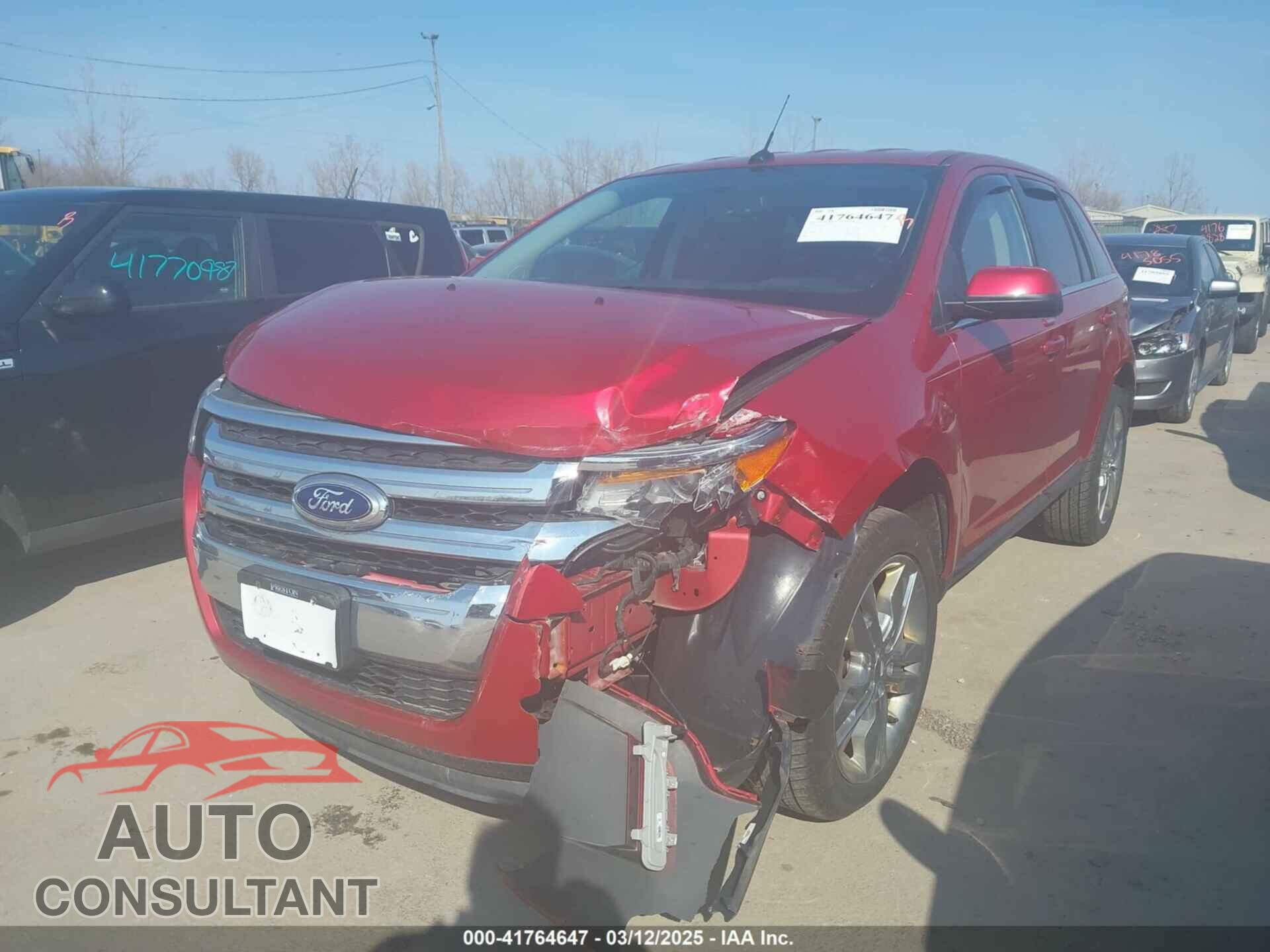 FORD EDGE 2012 - 2FMDK4KC5CBA45427