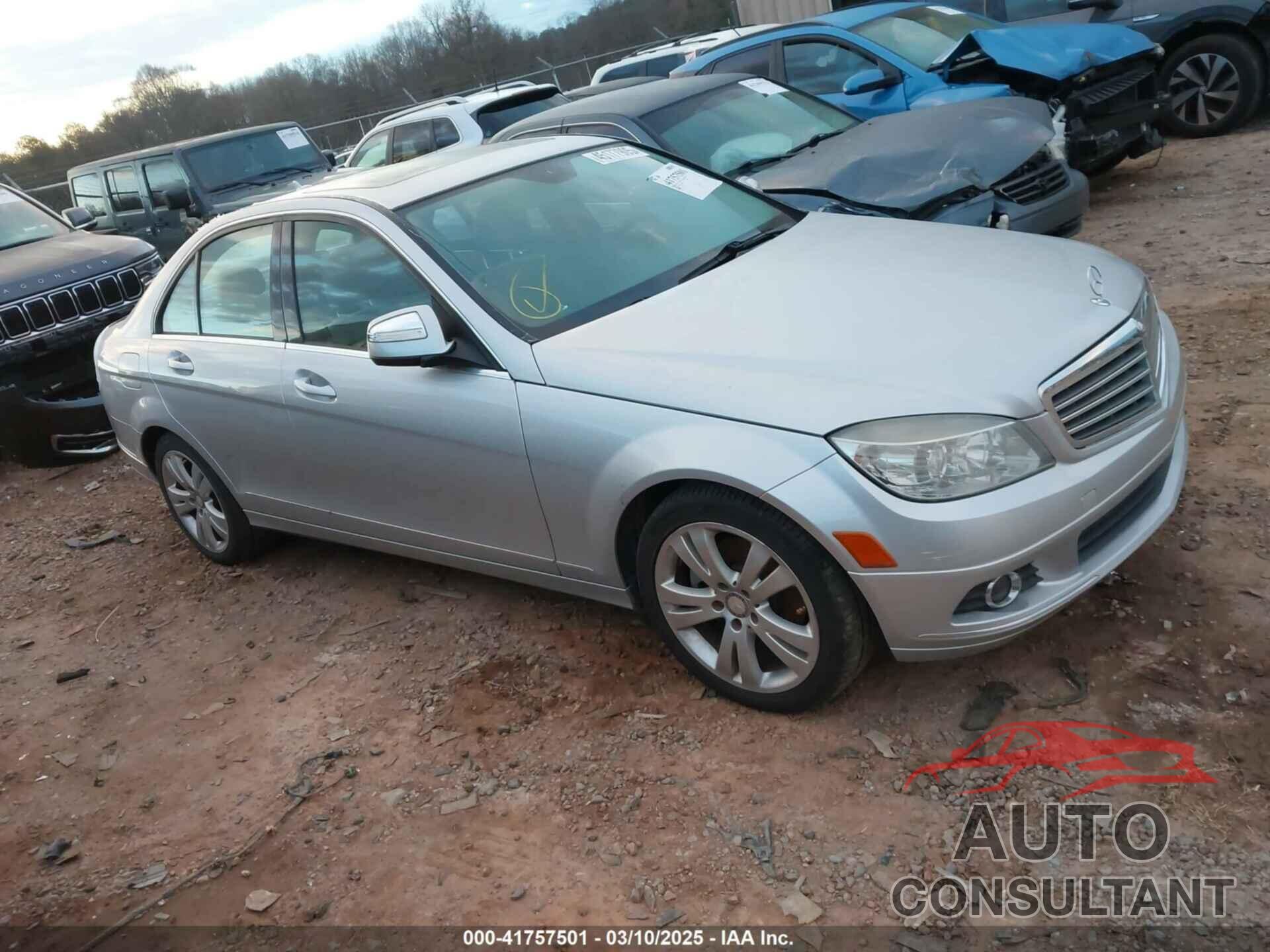 MERCEDES-BENZ C 300 2009 - WDDGF54X29F238532