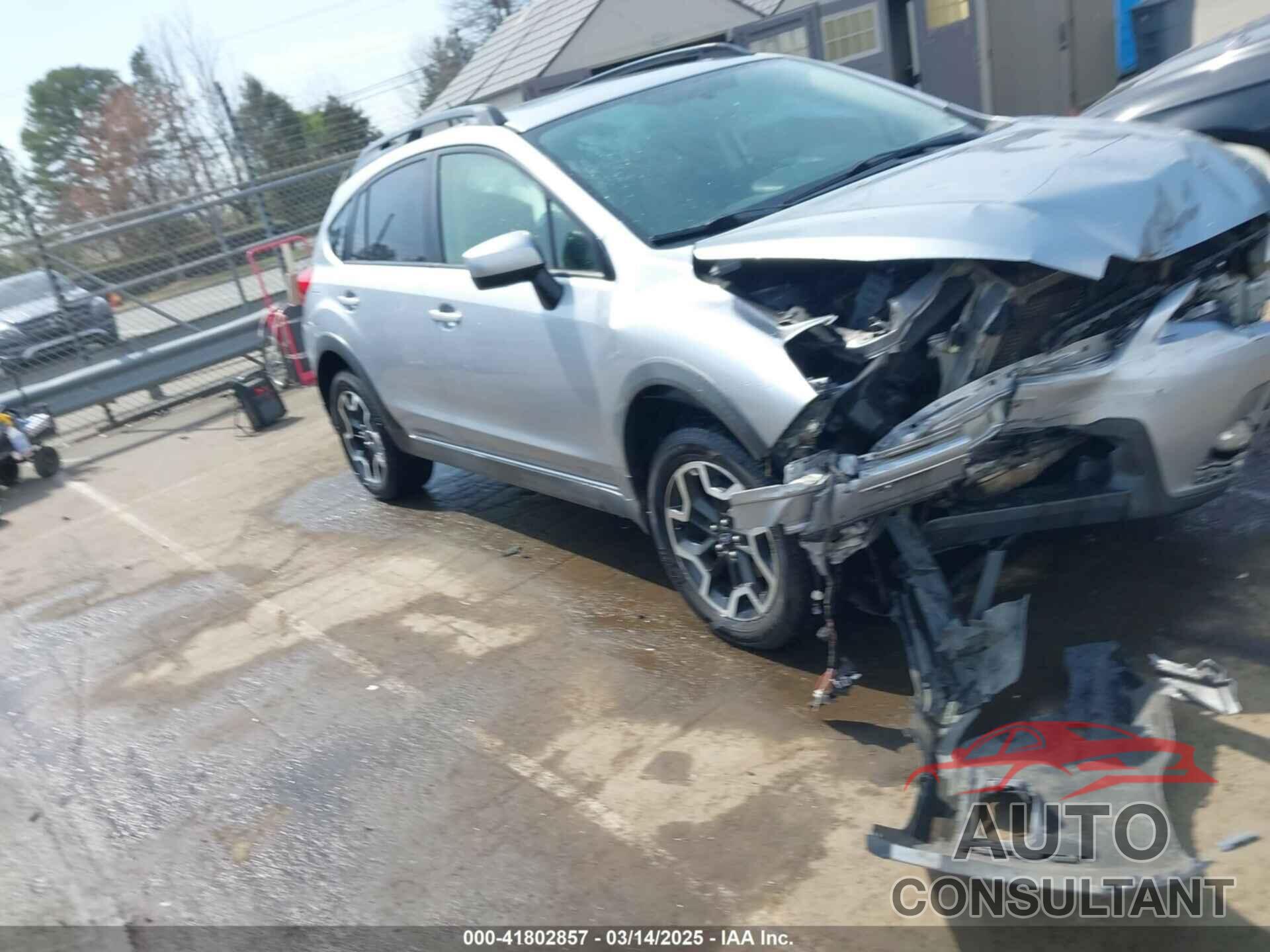 SUBARU CROSSTREK 2016 - JF2GPABC1G8302188