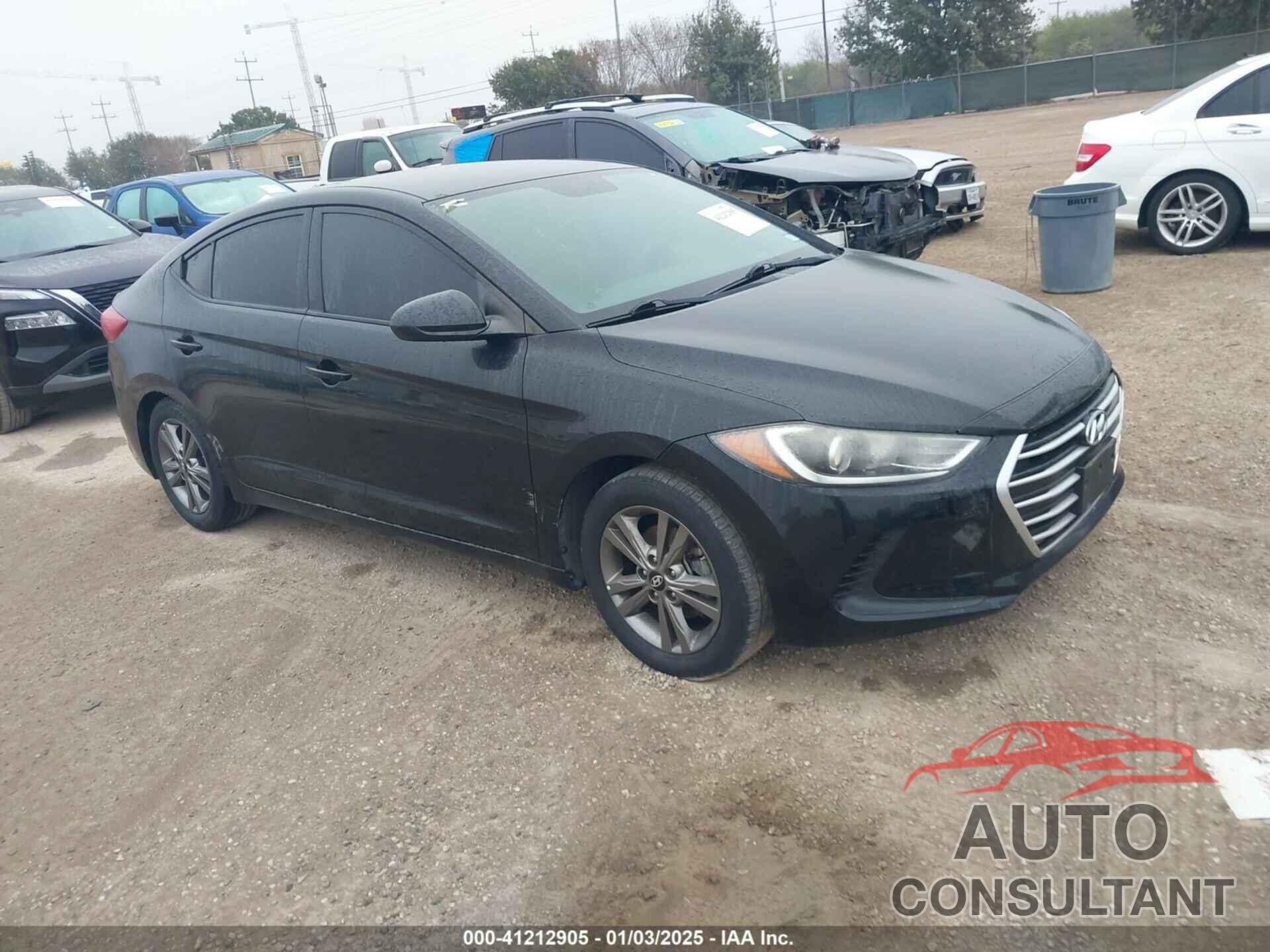 HYUNDAI ELANTRA 2018 - 5NPD84LF9JH234997