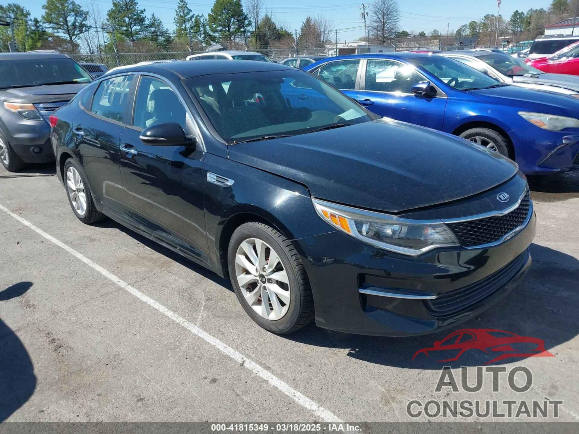 KIA OPTIMA 2016 - 5XXGT4L3XGG013835