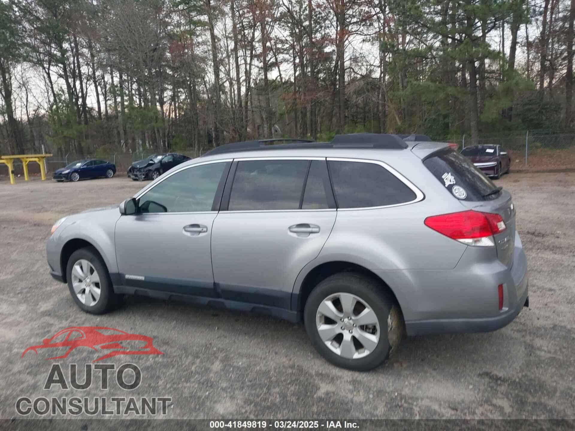 SUBARU OUTBACK 2011 - 4S4BRBJC8B3339816