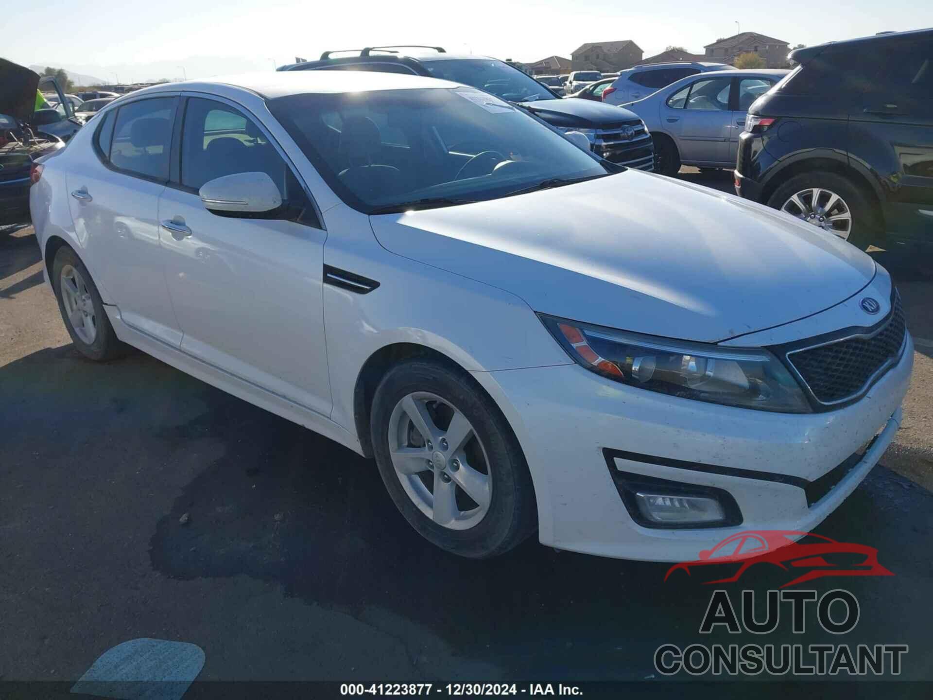 KIA OPTIMA 2014 - KNAGM4A75E5522006