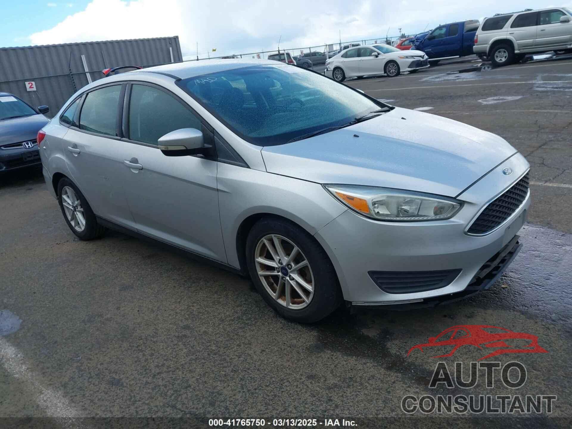 FORD FOCUS 2016 - 1FADP3F25GL384296