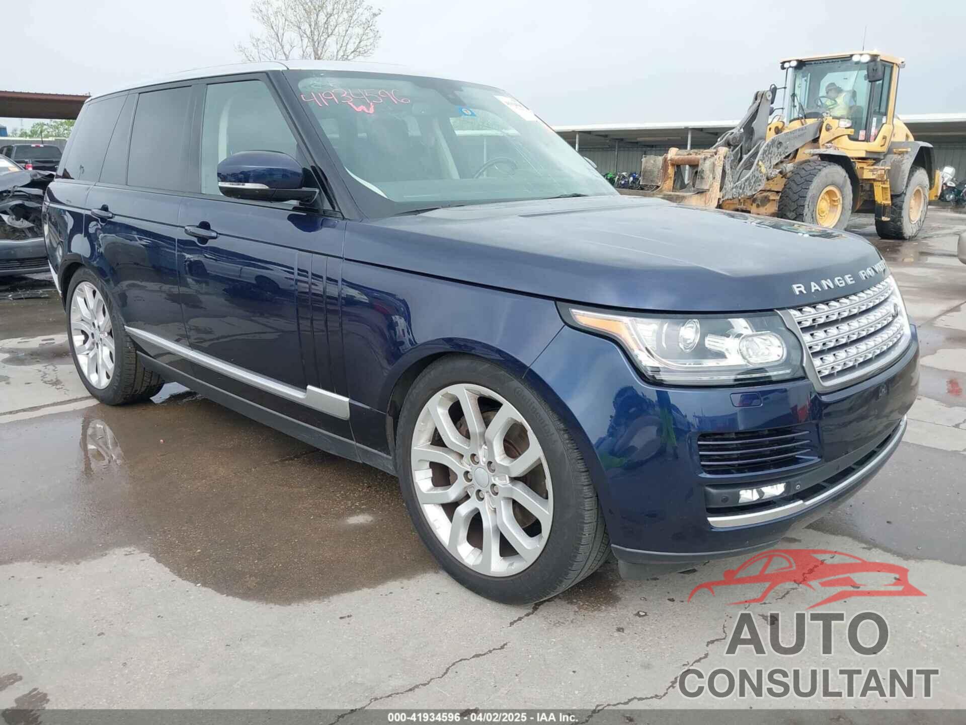LAND ROVER RANGE ROVER 2015 - SALGS2TF6FA236457