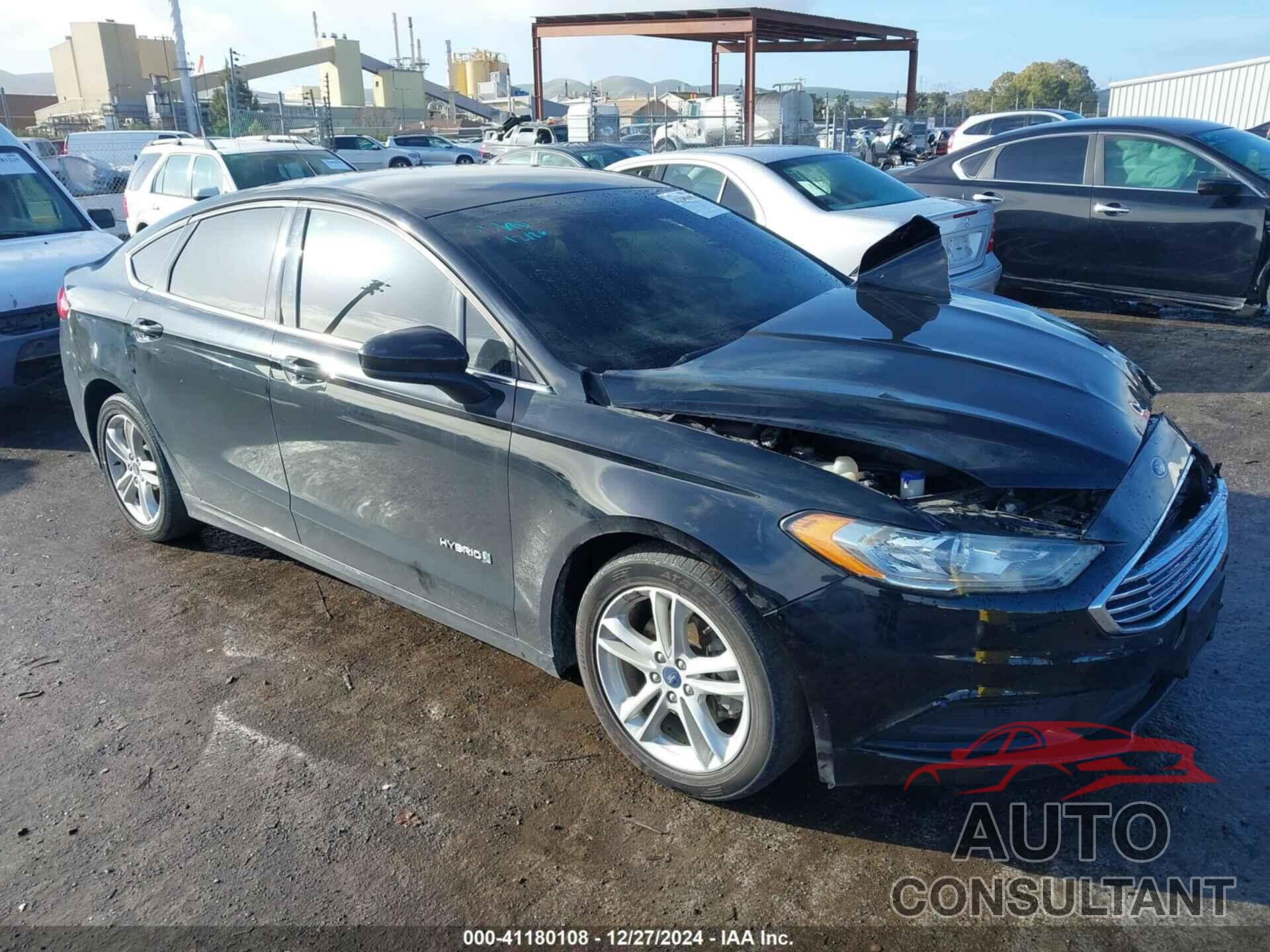 FORD FUSION HYBRID 2018 - 3FA6P0LU1JR173215