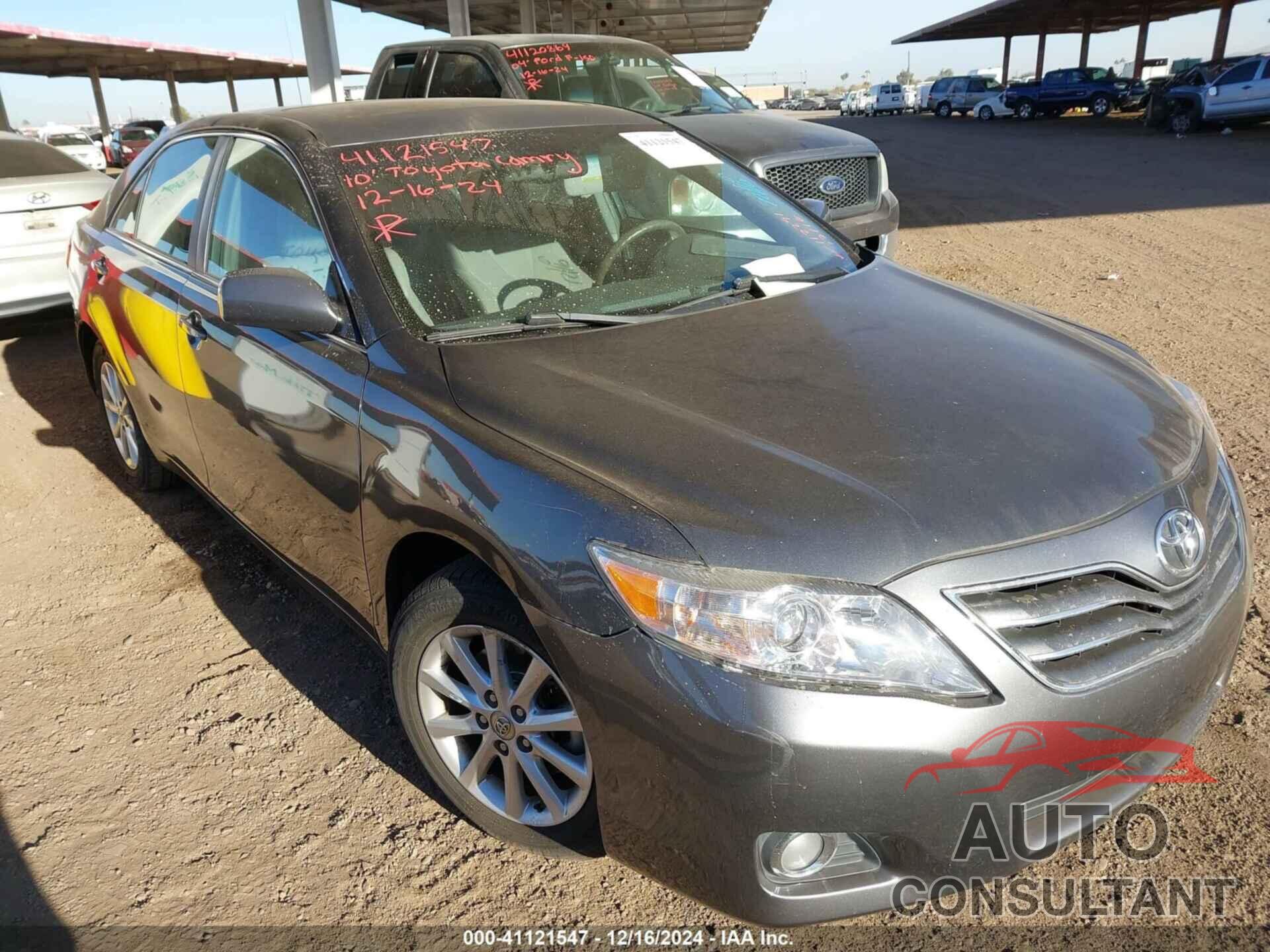 TOYOTA CAMRY 2010 - 4T1BK3EK8AU112291