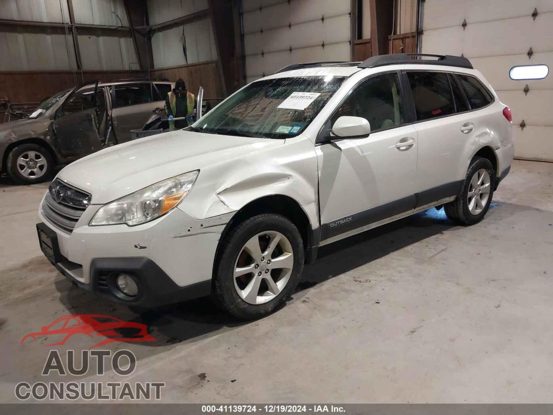 SUBARU OUTBACK 2014 - 4S4BRBDC2E3242367