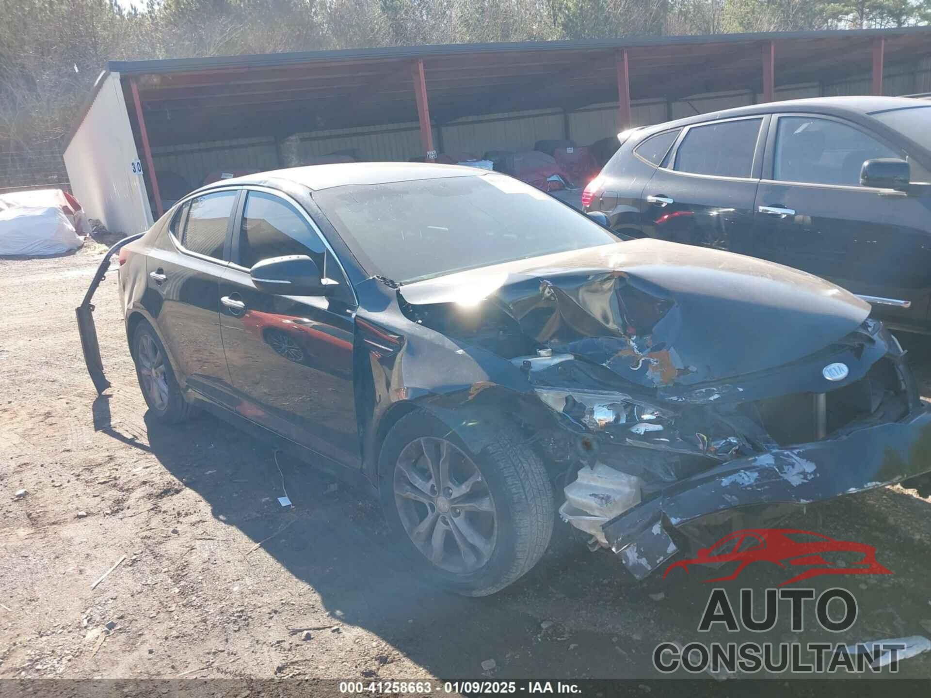 KIA OPTIMA 2012 - 5XXGN4A65CG009421