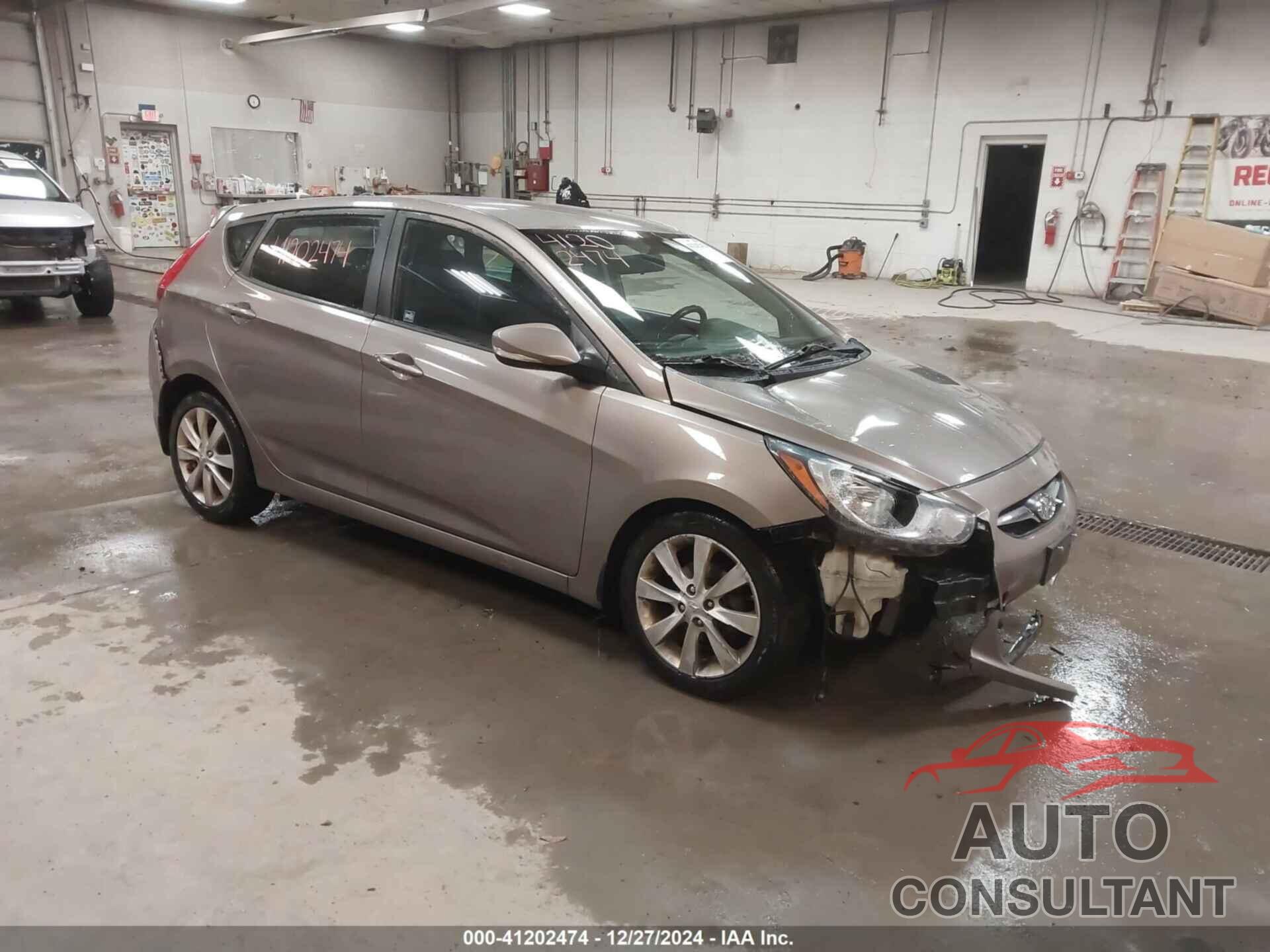 HYUNDAI ACCENT 2013 - KMHCU5AE7DU111647