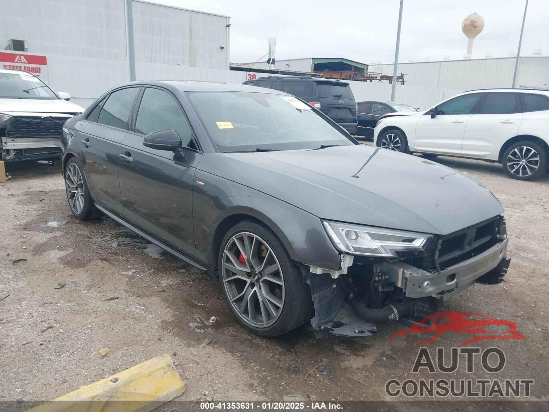 AUDI A4 2019 - WAUENAF46KA075819