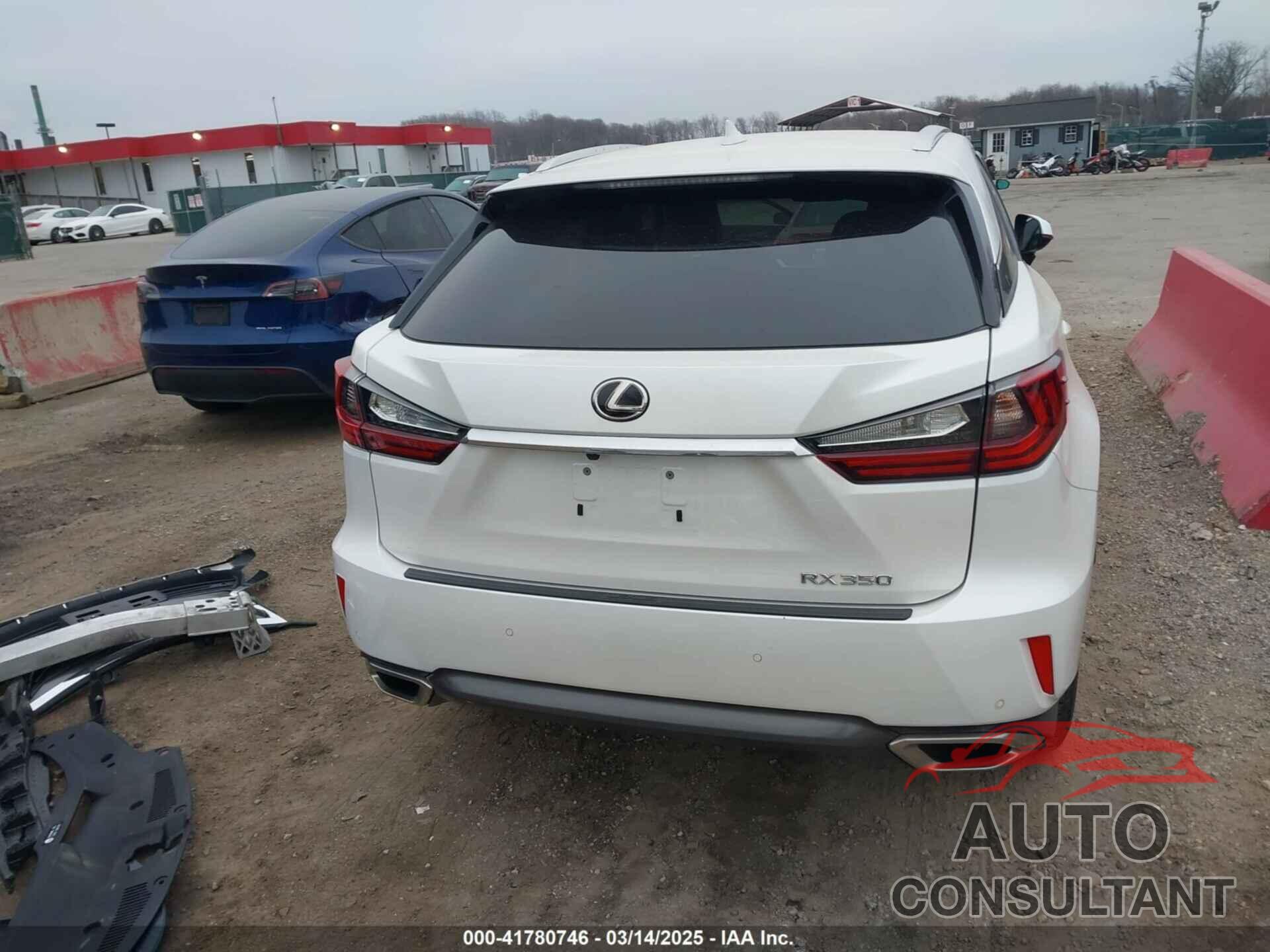 LEXUS RX 350 2019 - 2T2BZMCA9KC203936