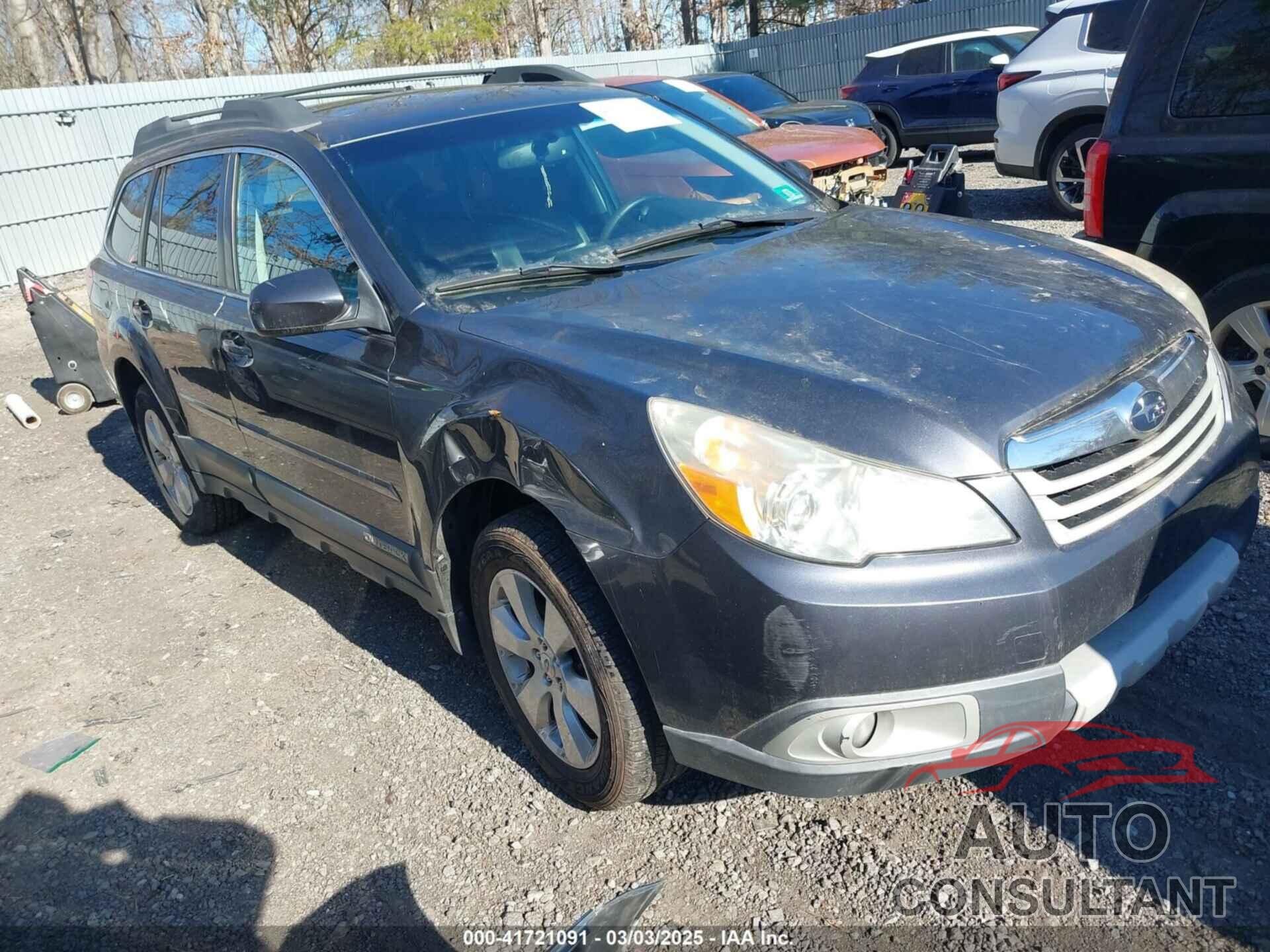 SUBARU OUTBACK 2012 - 4S4BRBKC0C3233652