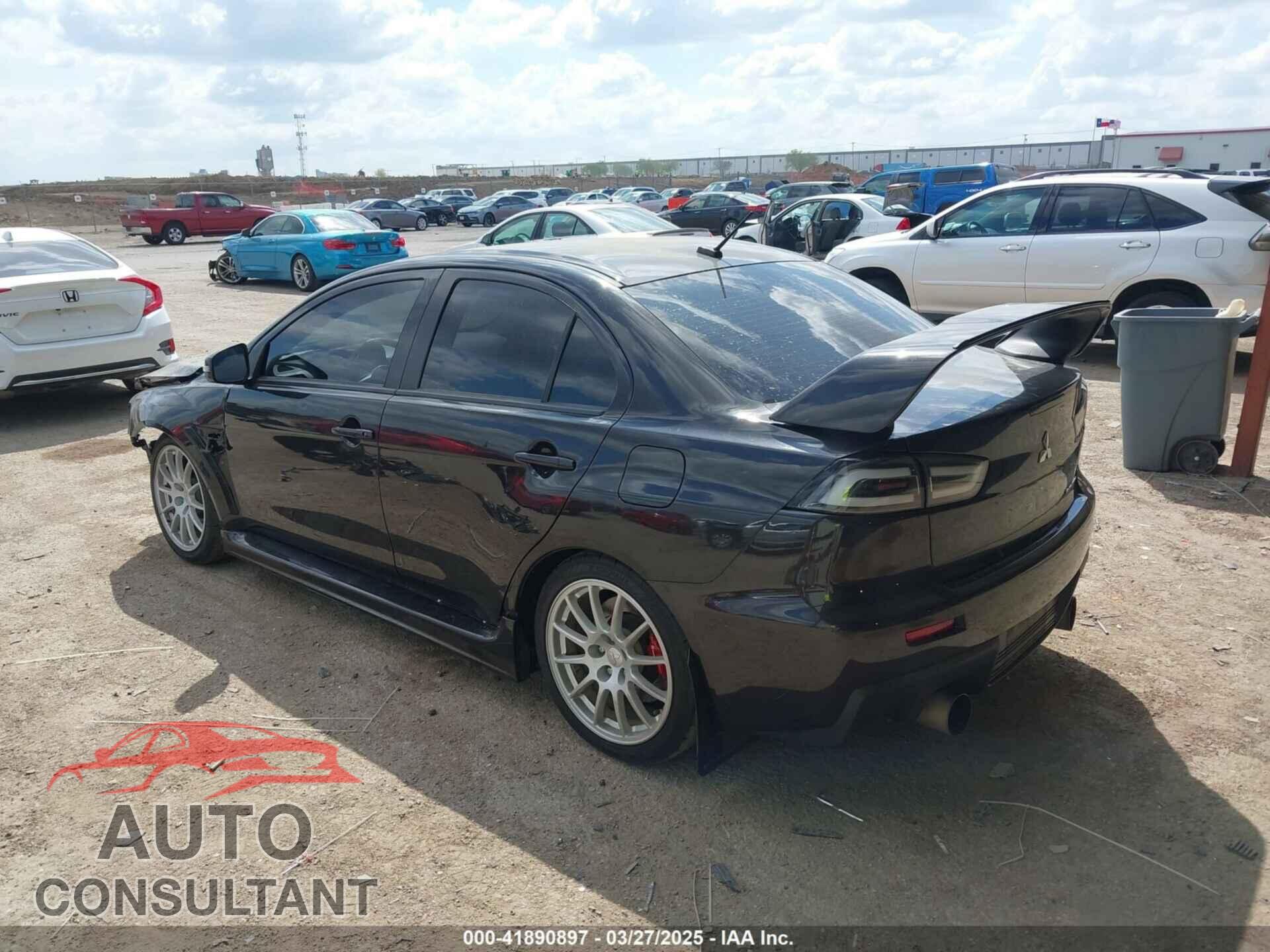 MITSUBISHI LANCER EVOLUTION 2015 - JA32W8FV2FU020047