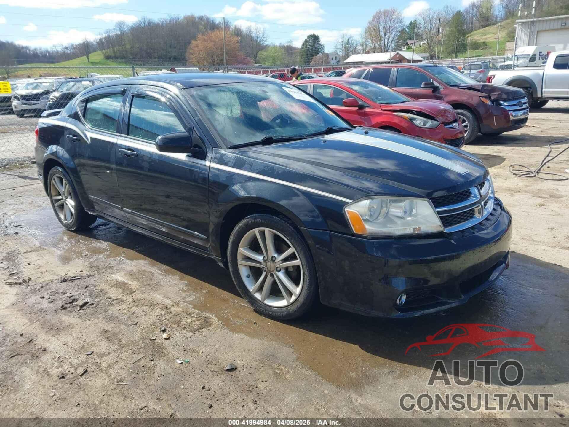 DODGE AVENGER 2011 - 1B3BD1FG1BN508489