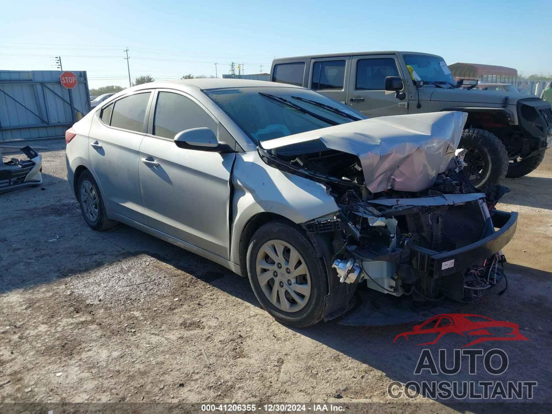 HYUNDAI ELANTRA 2019 - 5NPD74LF0KH459992