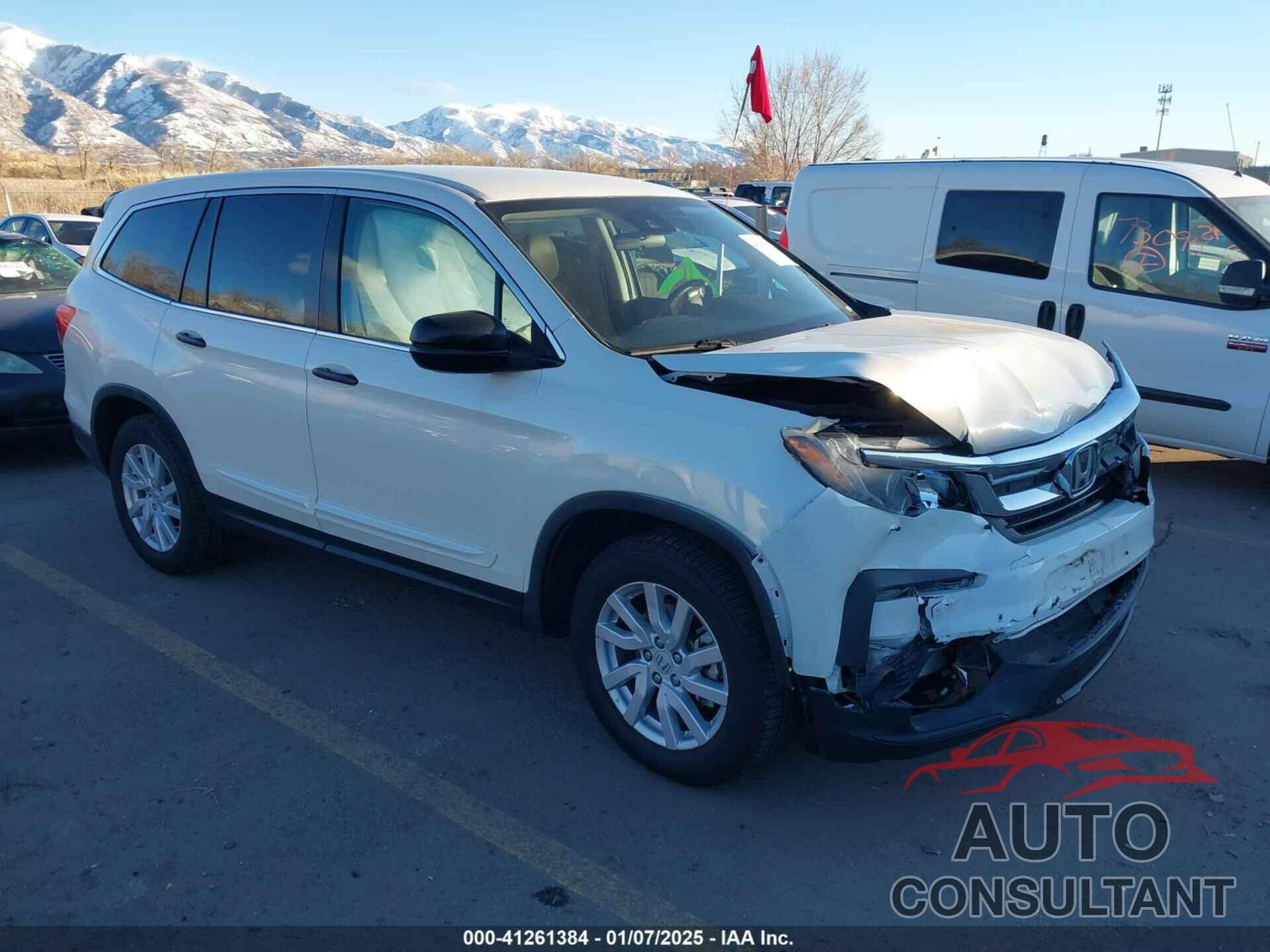 HONDA PILOT 2019 - 5FNYF6H14KB021391