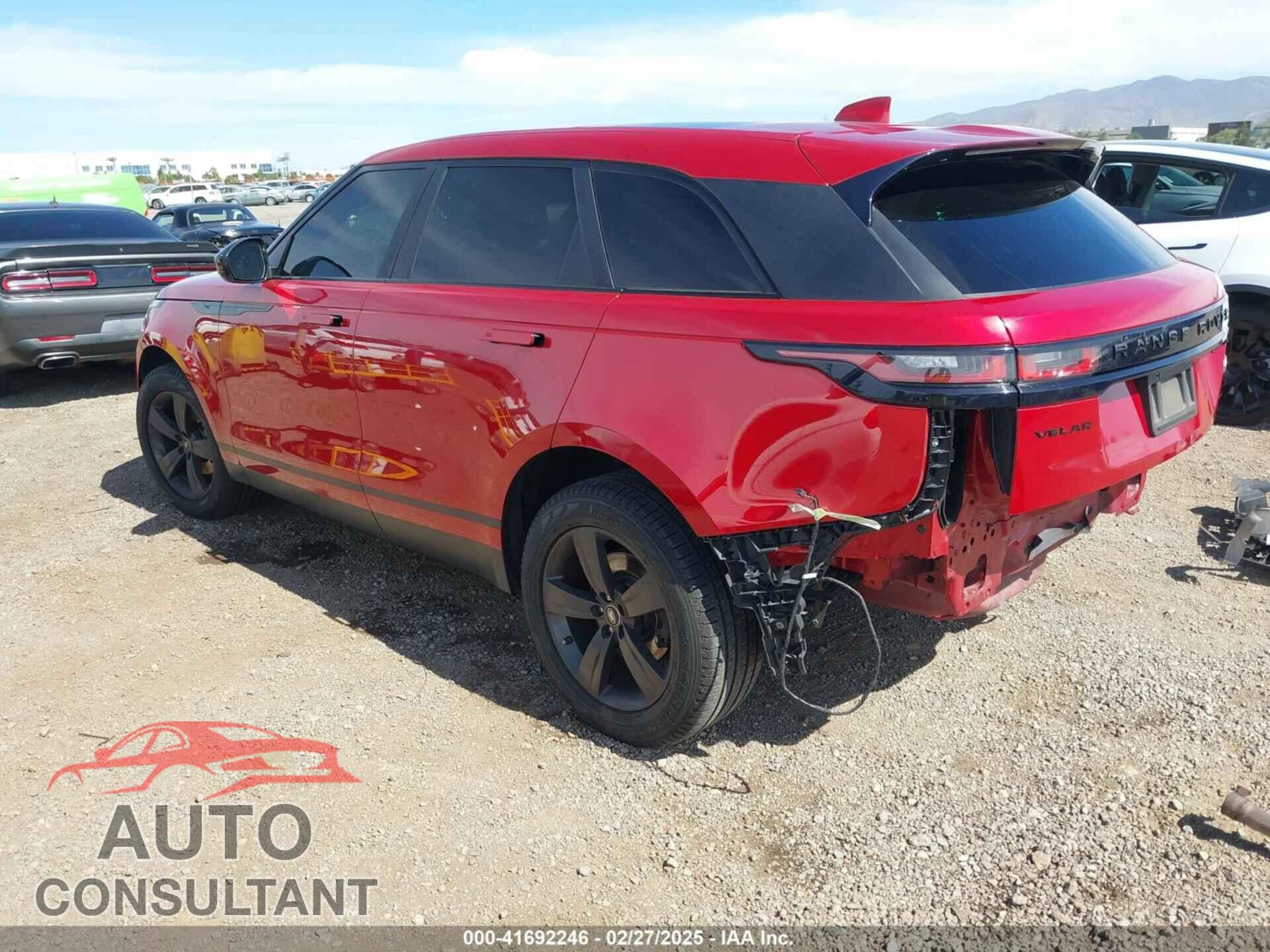 LAND ROVER RANGE ROVER VELAR 2018 - SALYB2RX2JA752425