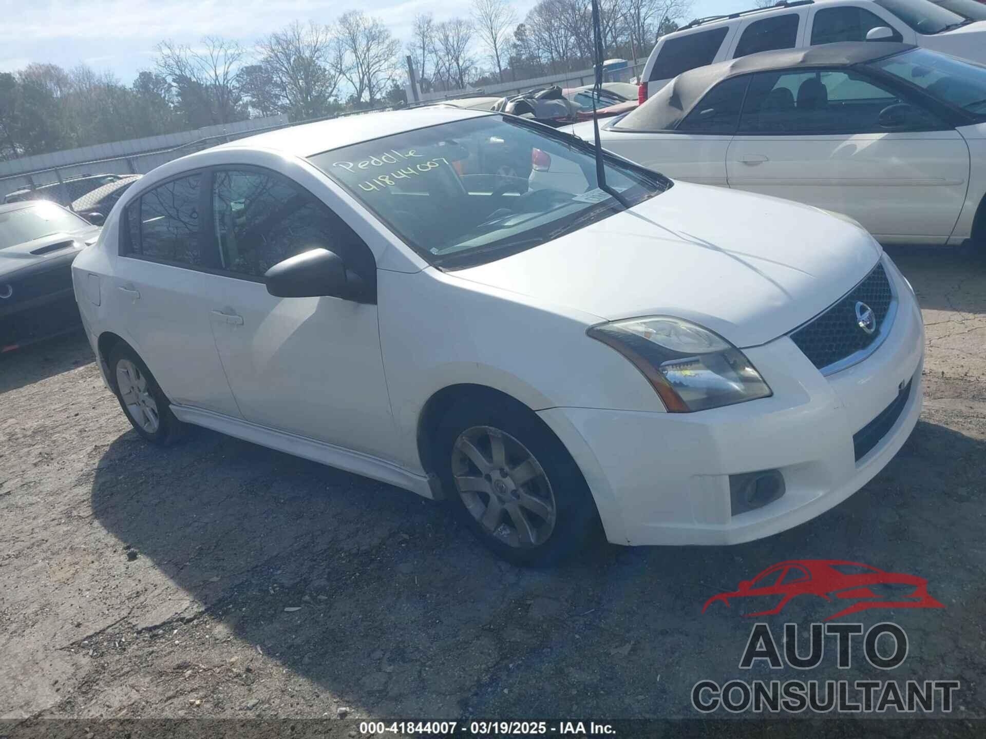 NISSAN SENTRA 2012 - 3N1AB6APXCL772416