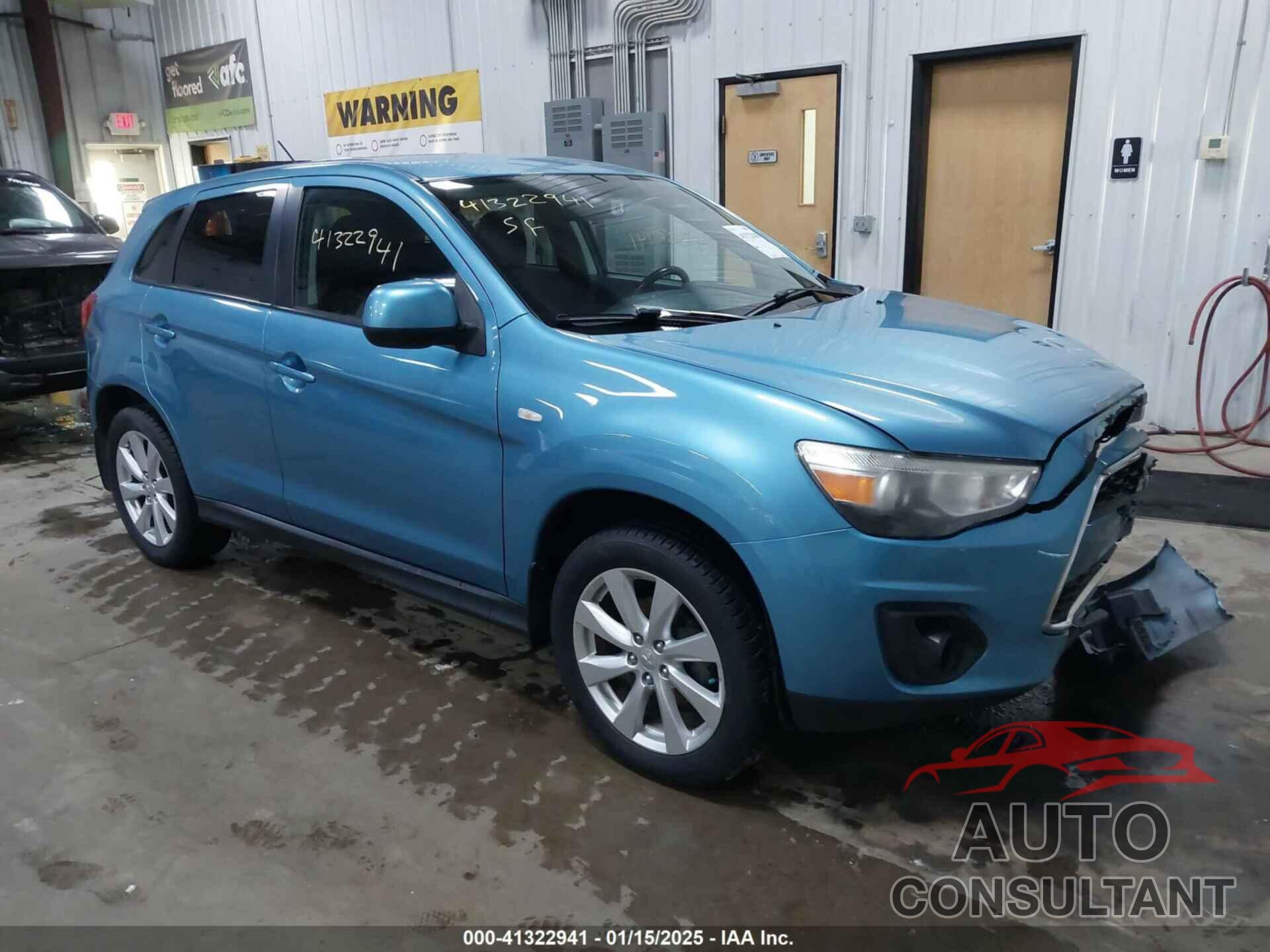 MITSUBISHI OUTLANDER SPORT 2013 - 4A4AR3AUXDE004104