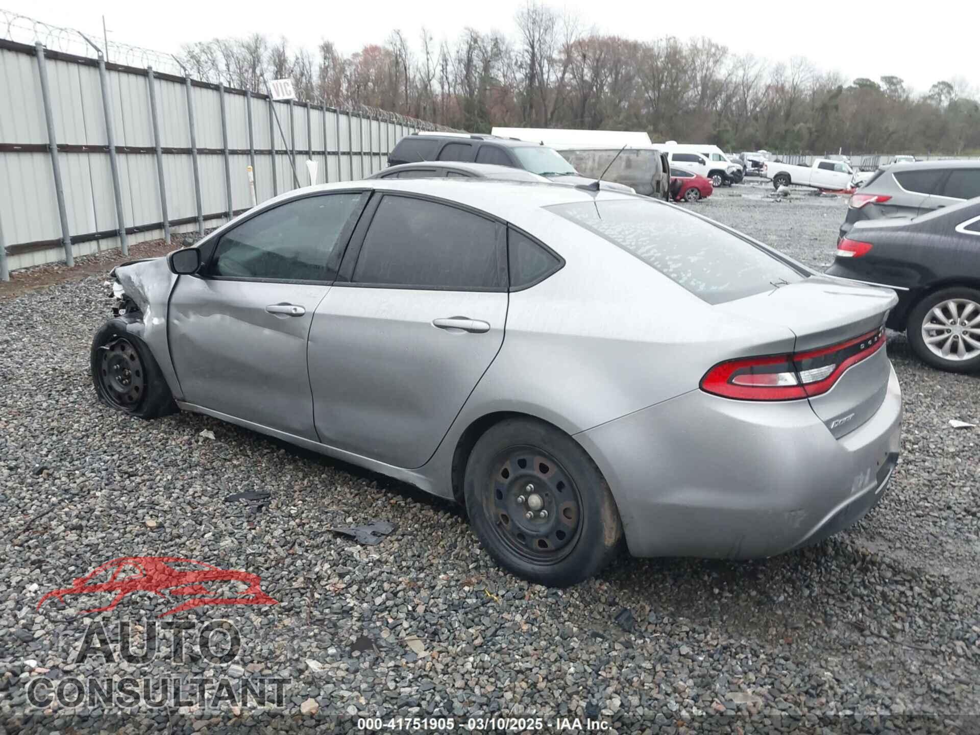 DODGE DART 2015 - 1C3CDFAA7FD111887