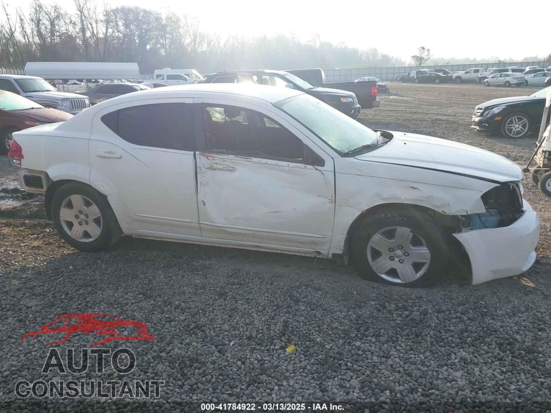 DODGE AVENGER 2010 - 1B3CC4FB3AN189947