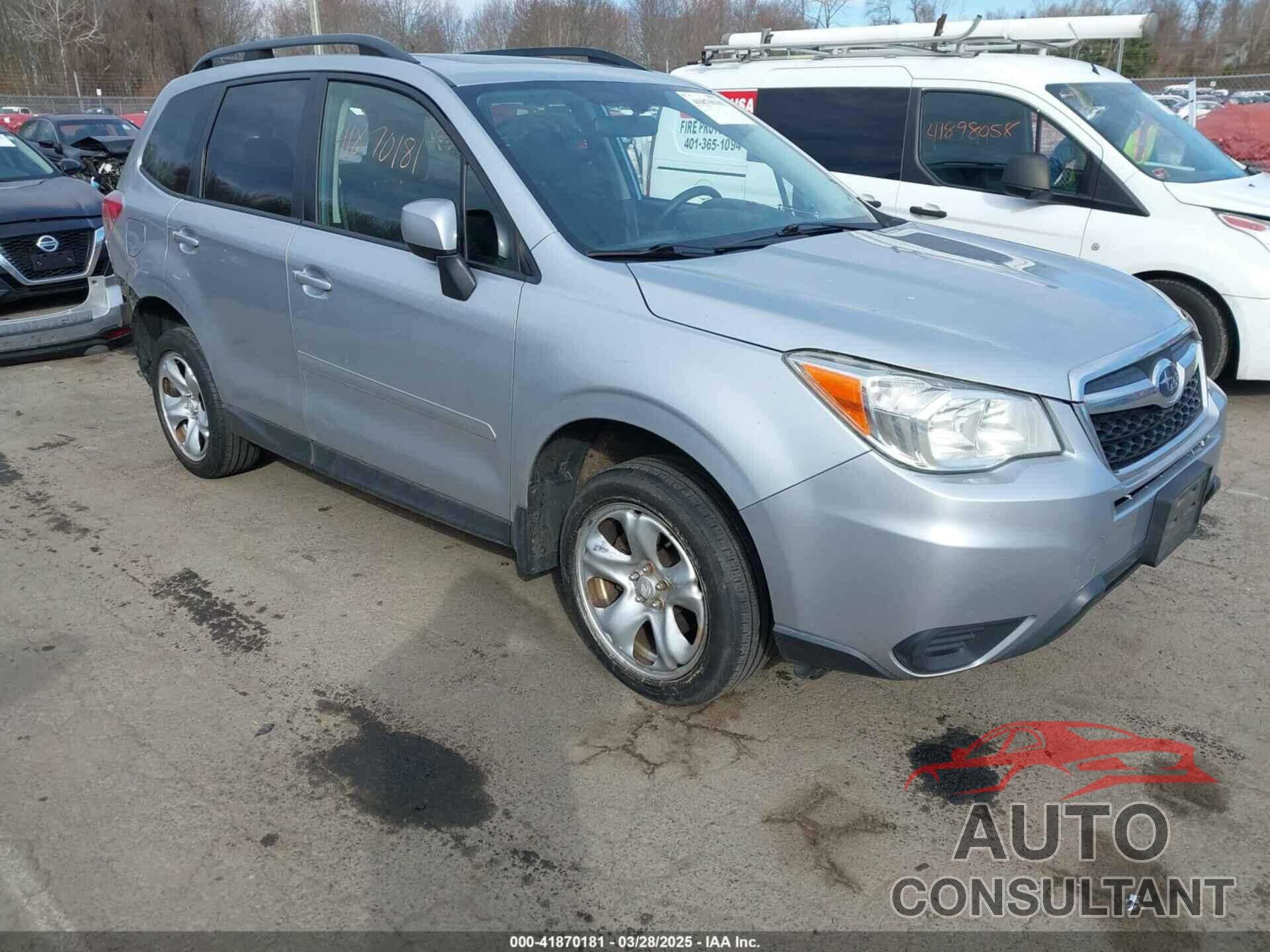 SUBARU FORESTER 2016 - JF2SJADC0GH509437