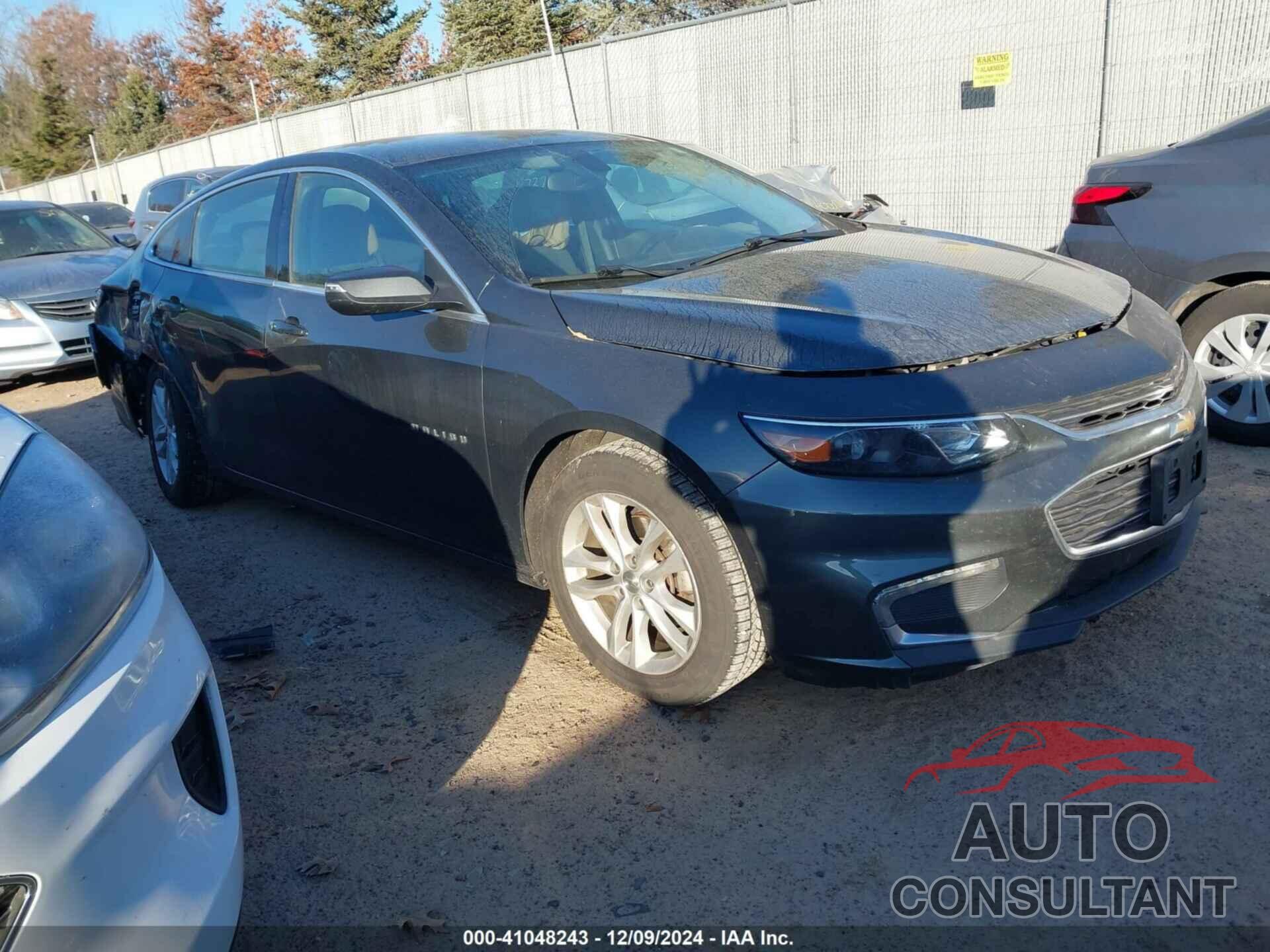 CHEVROLET MALIBU 2017 - 1G1ZE5ST5HF139555