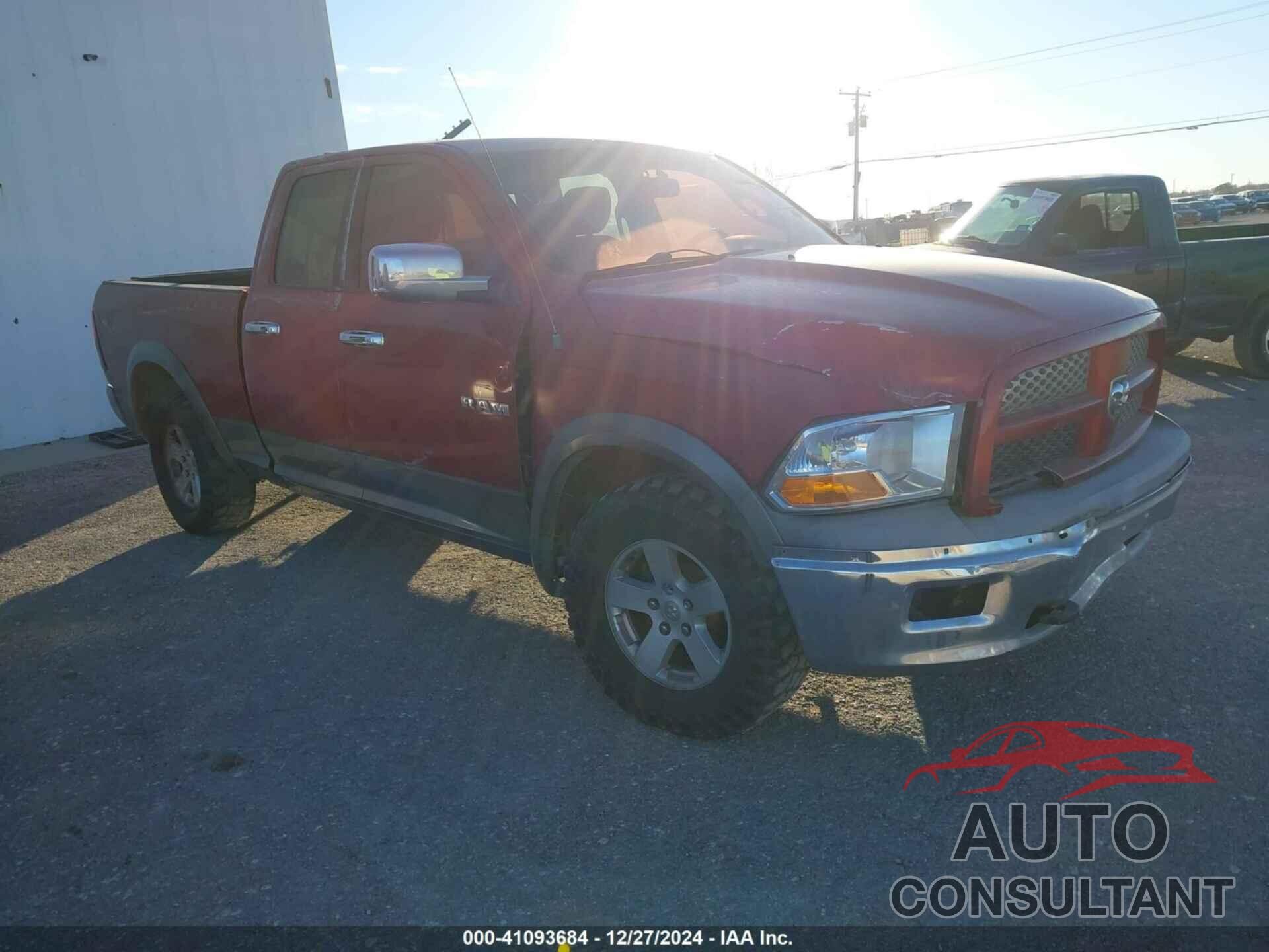 DODGE RAM 1500 2010 - 1D7RB1GT2AS178673