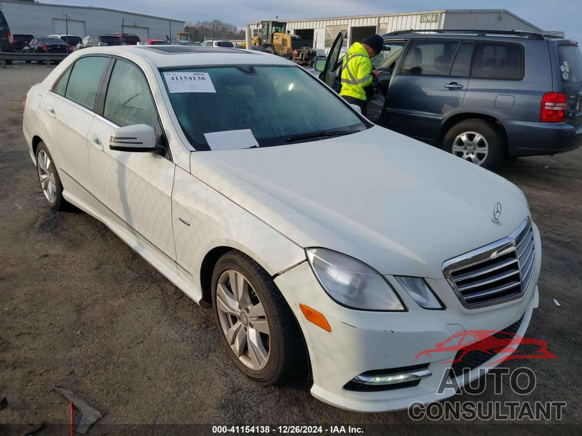 MERCEDES-BENZ E 350 BLUETEC 2012 - WDDHF2EB0CA575825