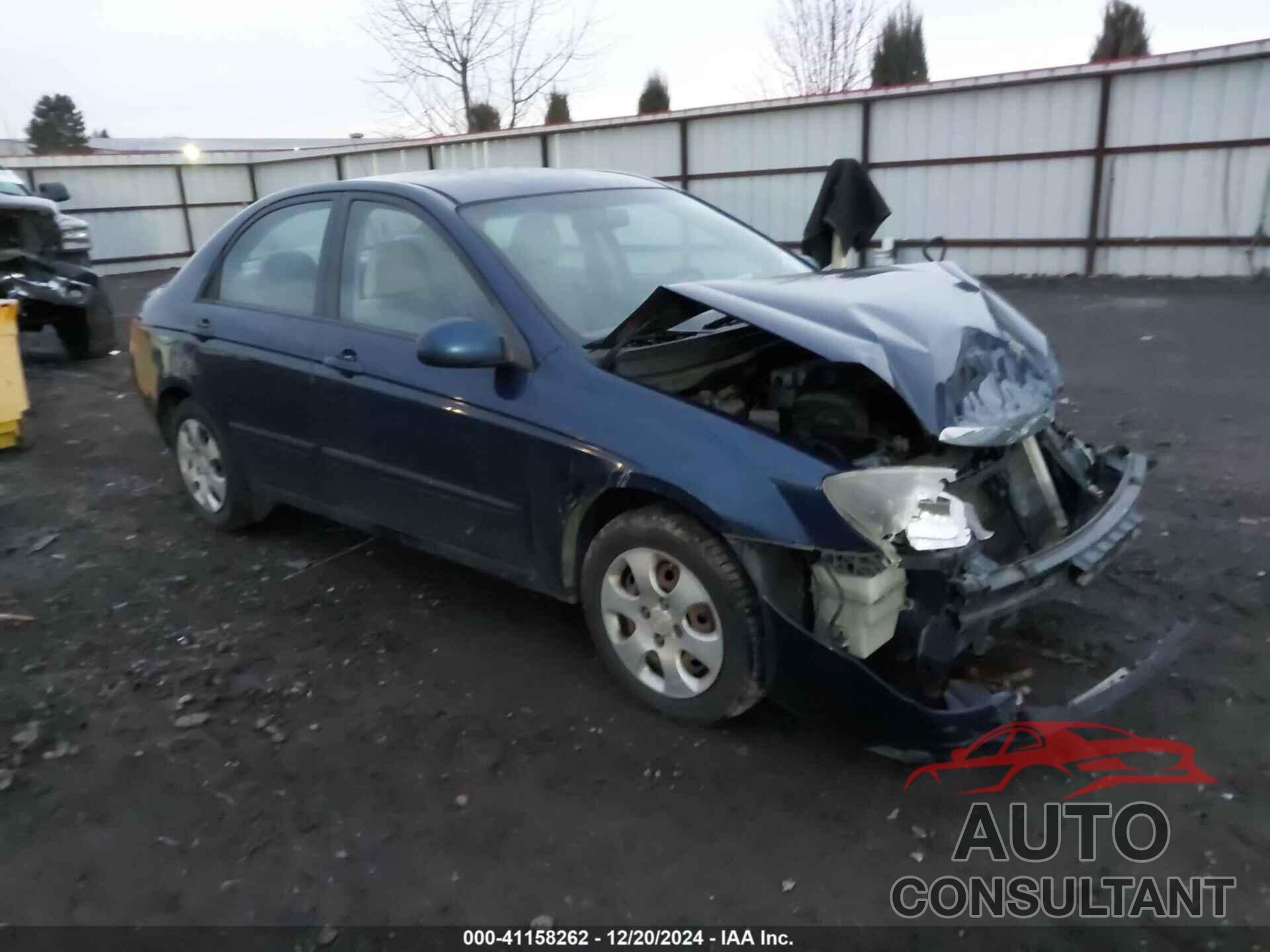 KIA SPECTRA 2009 - KNAFE221495589502