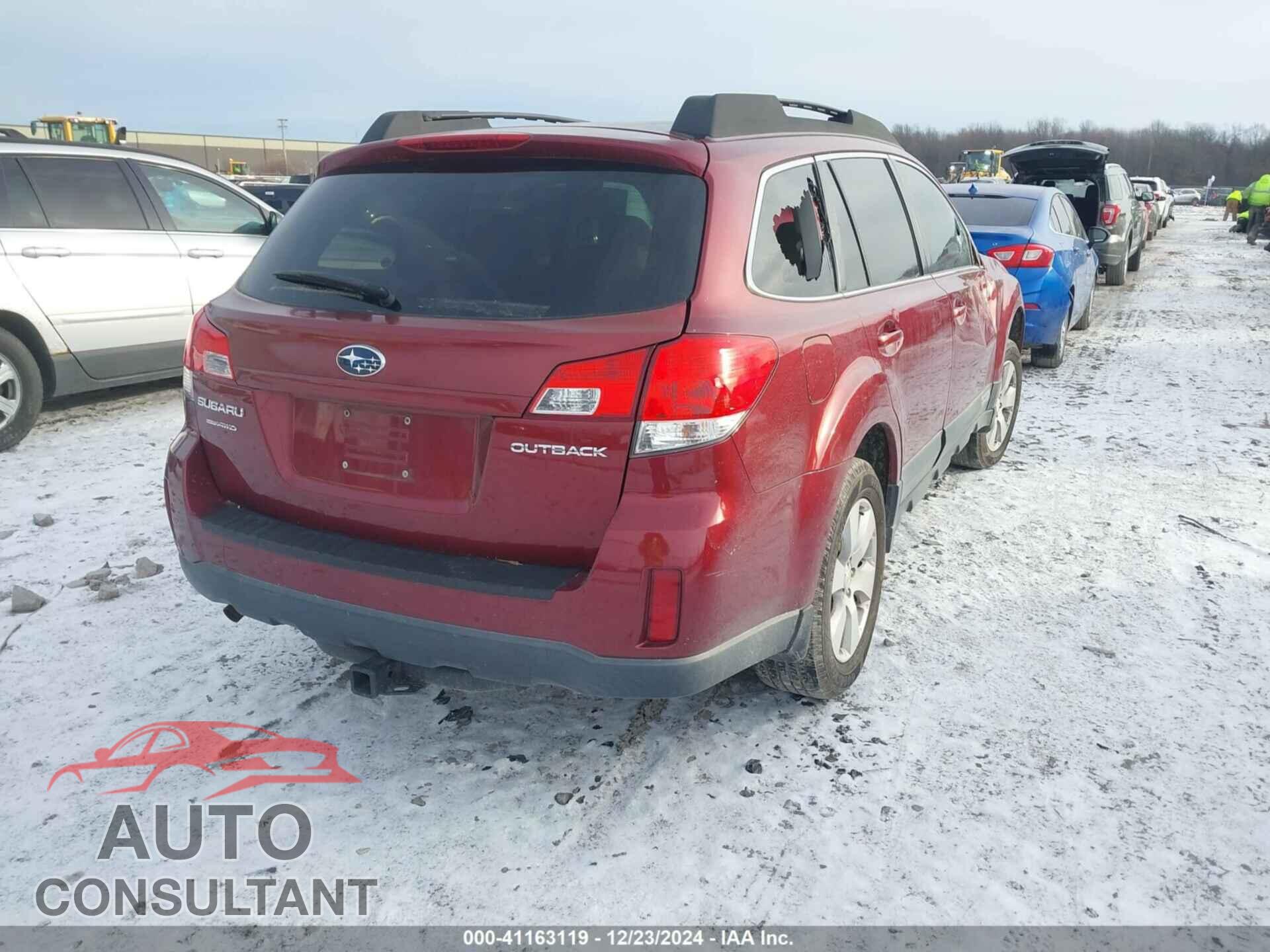 SUBARU OUTBACK 2011 - 4S4BRCCC6B3437018
