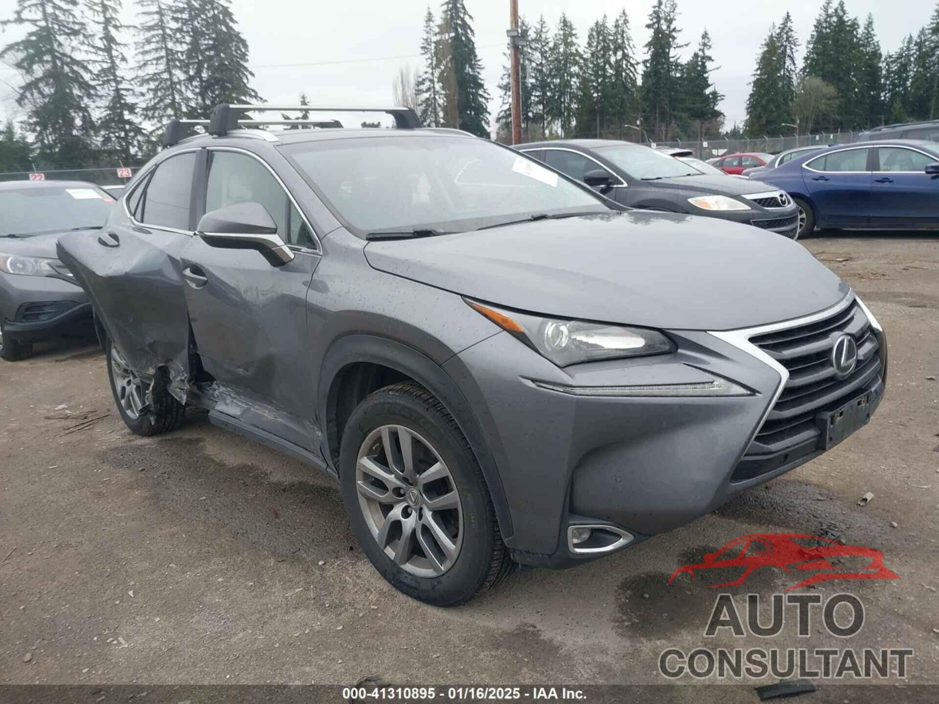 LEXUS NX 200T 2016 - JTJBARBZXG2064984