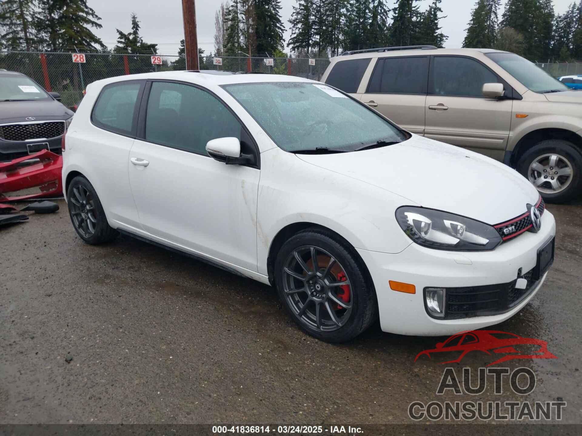 VOLKSWAGEN GTI 2012 - WVWFD7AJ8CW054887