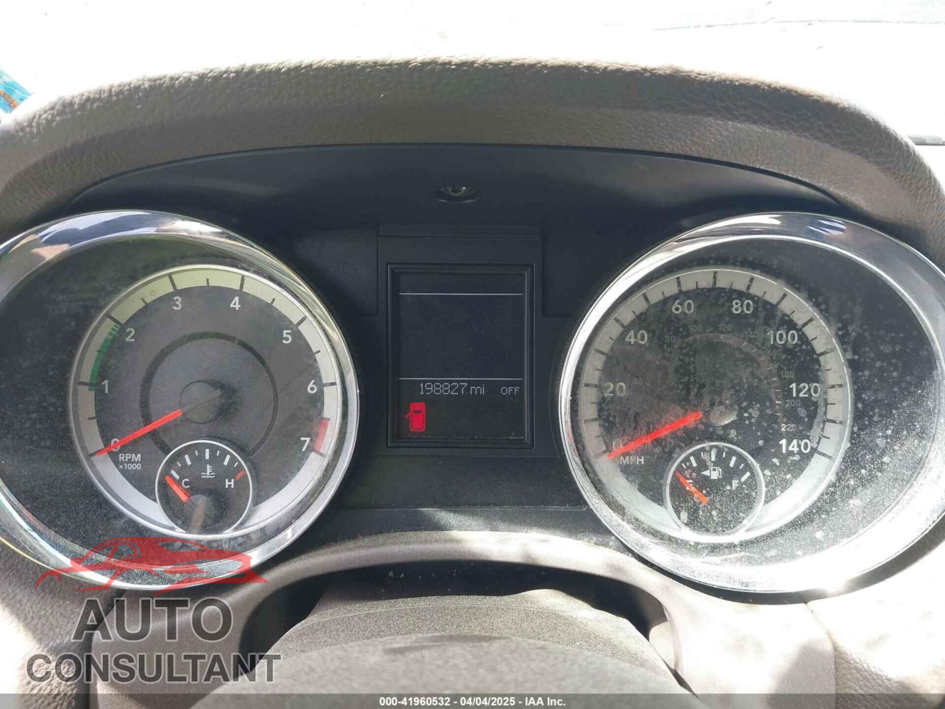 DODGE DURANGO 2011 - 1D4RD2GG2BC741605