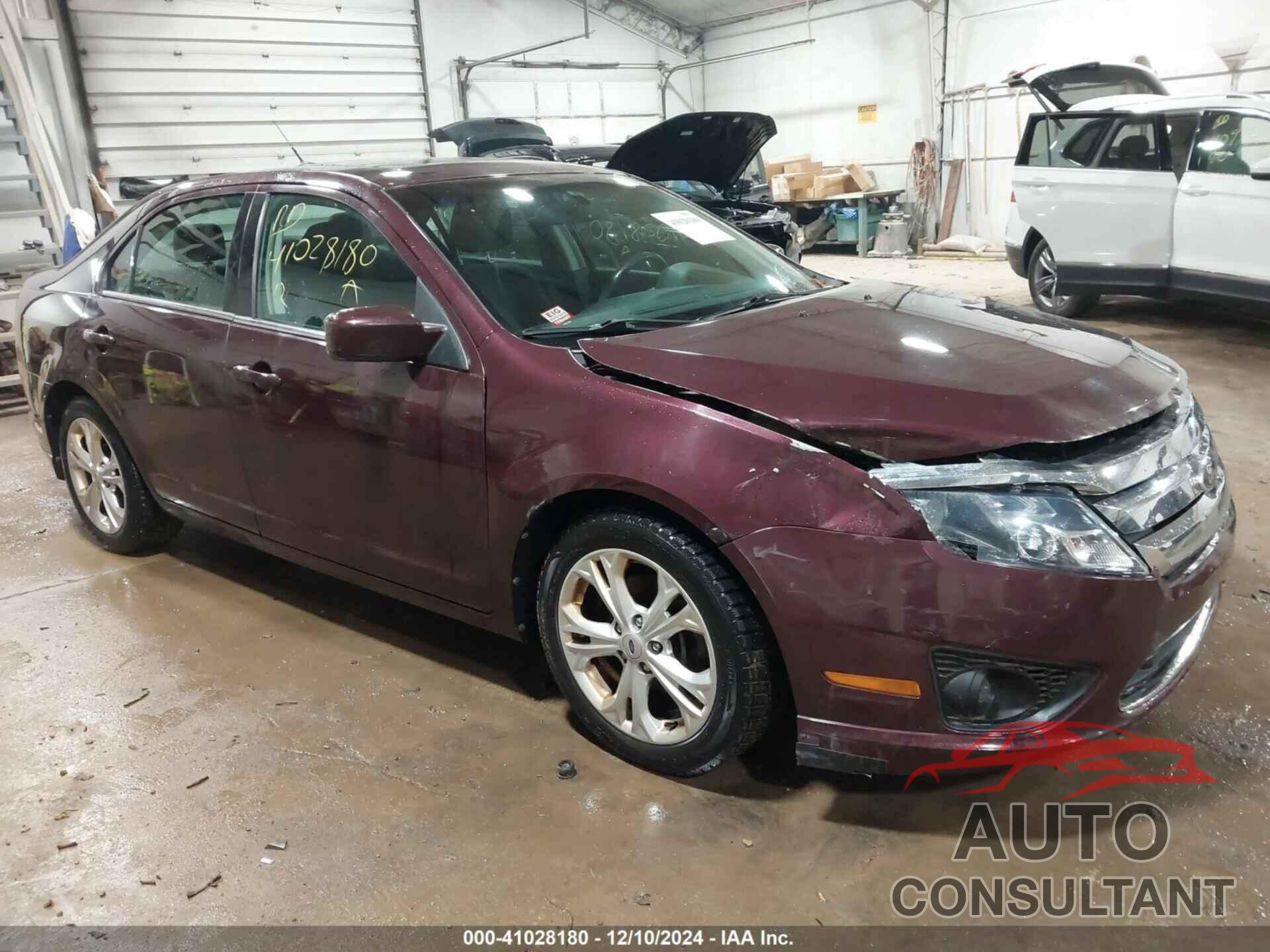 FORD FUSION 2012 - 3FAHP0HA6CR361643