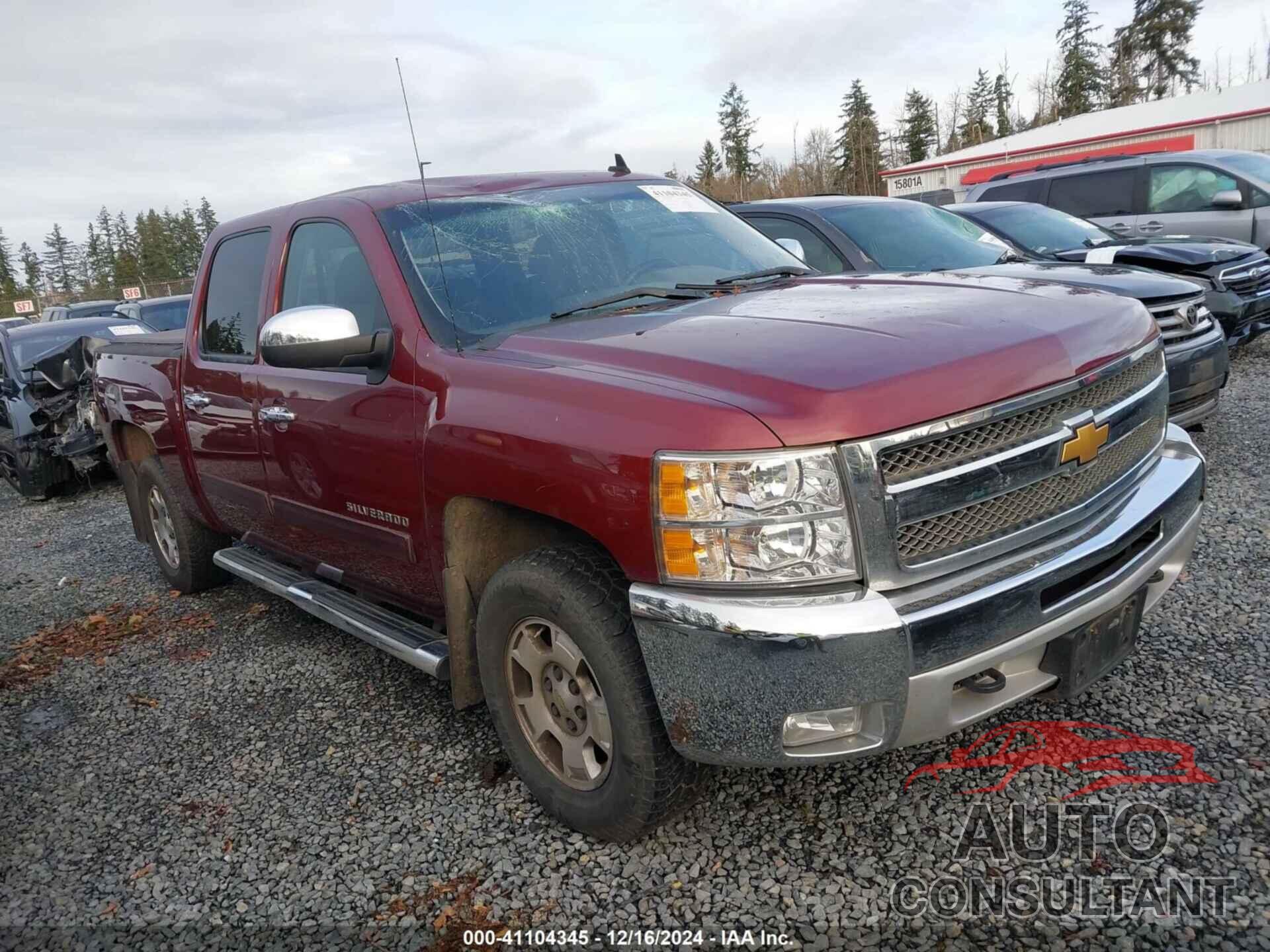 CHEVROLET SILVERADO 1500 2013 - 3GCPKSE75DG342295