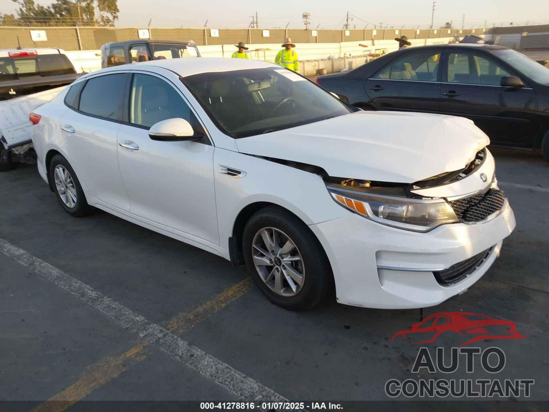 KIA OPTIMA 2016 - KNAGT4L36G5072608