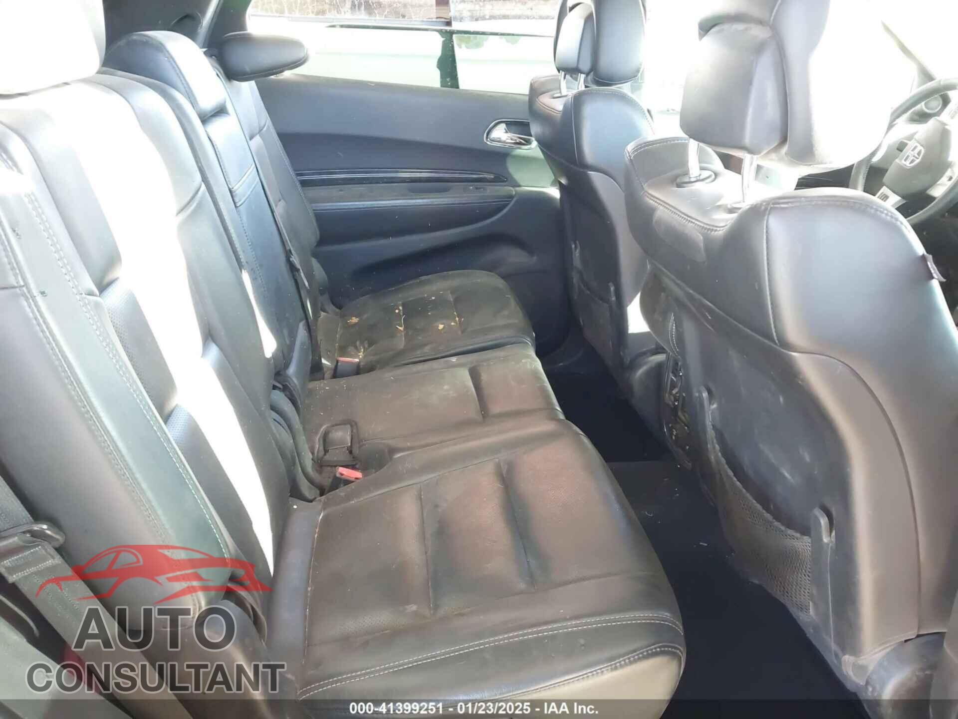 DODGE DURANGO 2011 - 1D4SE5GT5BC614215
