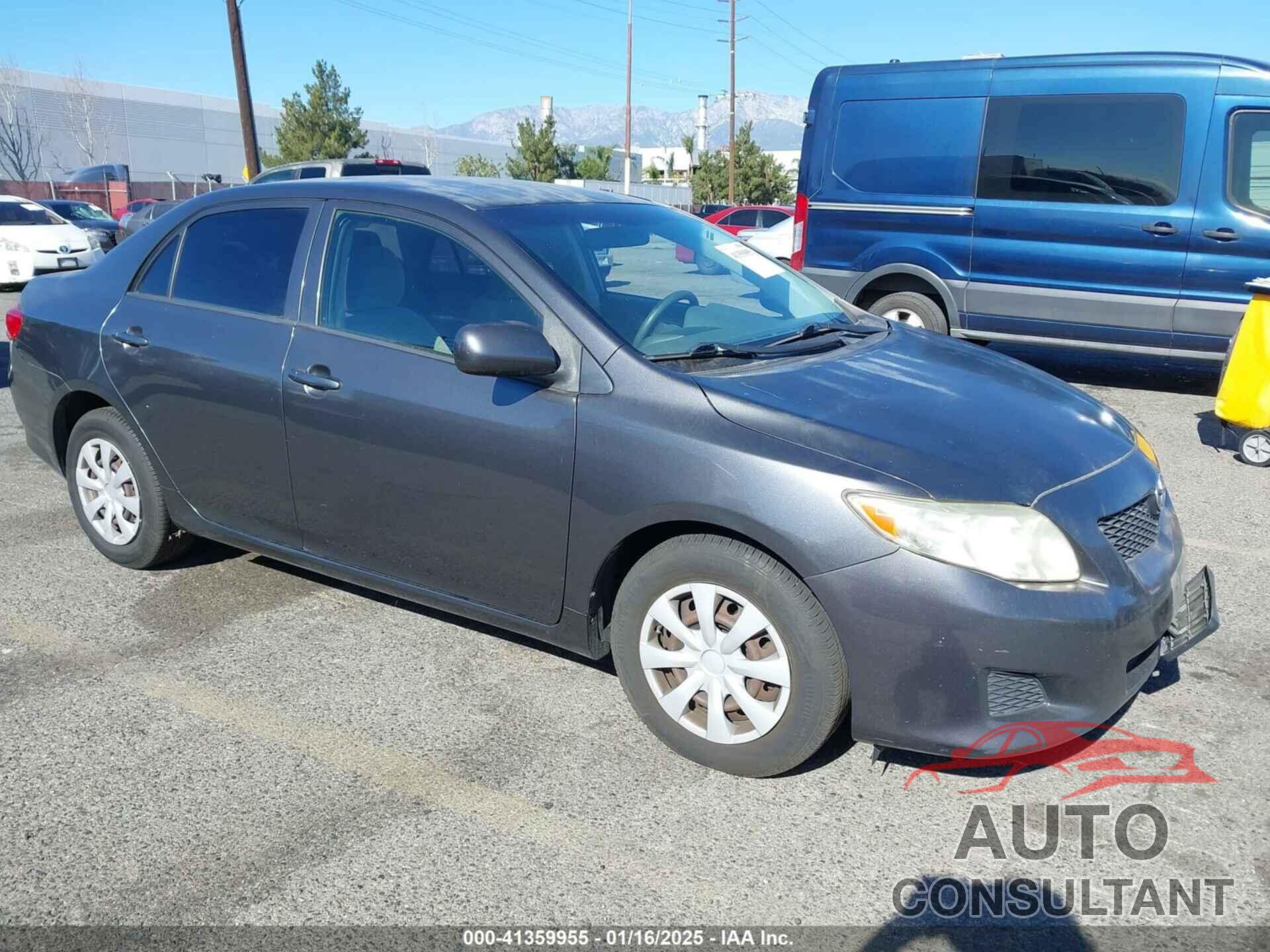 TOYOTA COROLLA 2009 - JTDBL40E099088544