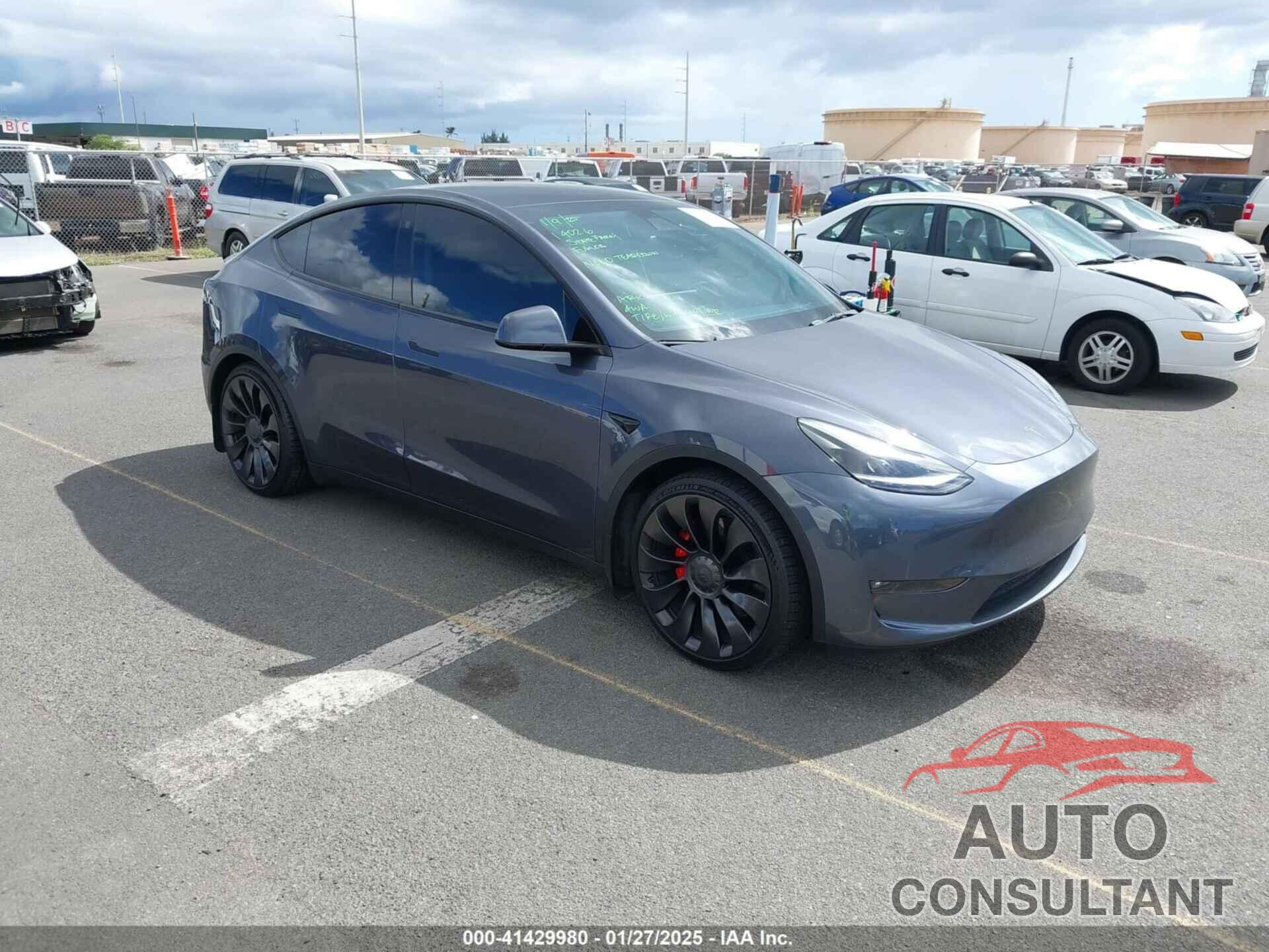 TESLA MODEL Y 2022 - 7SAYGDEFXNF452231
