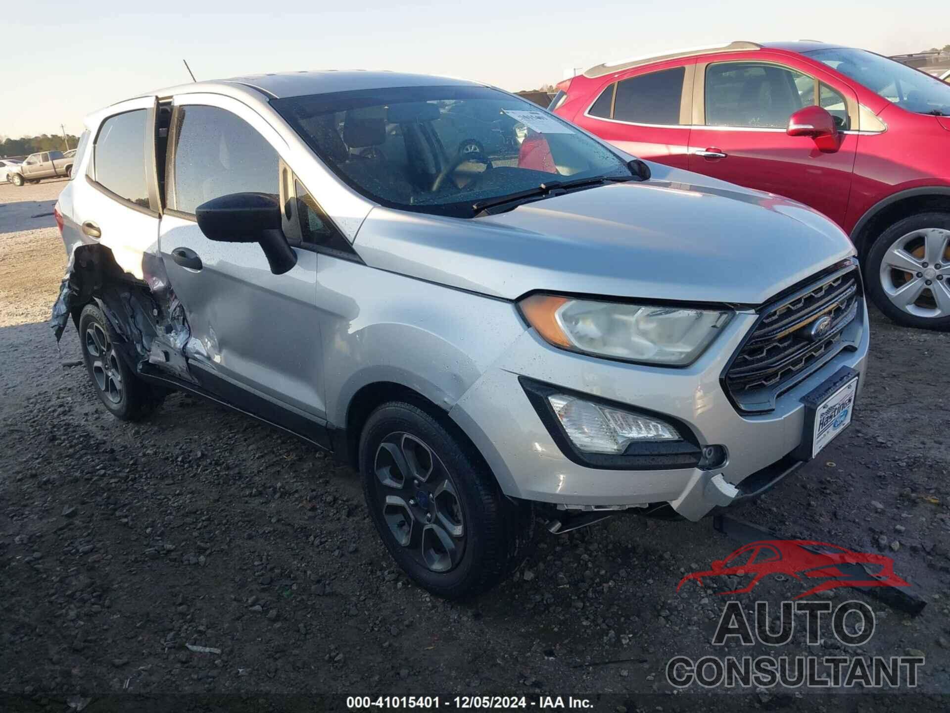 FORD ECOSPORT 2018 - MAJ3P1RE5JC223668