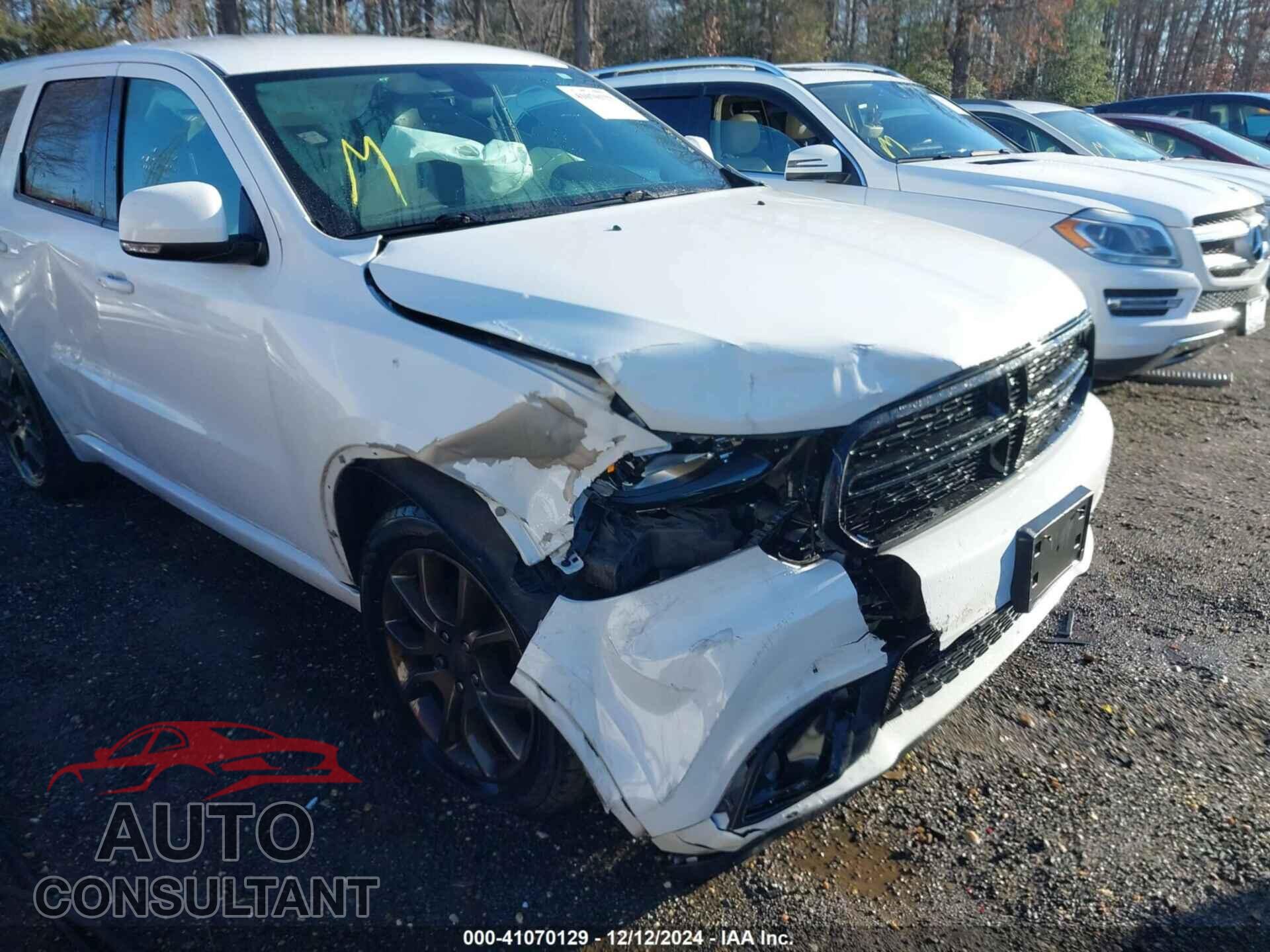 DODGE DURANGO 2017 - 1C4RDJDGXHC661375