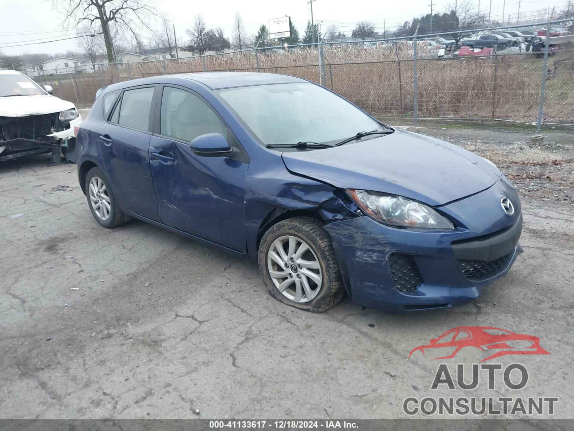 MAZDA MAZDA3 2013 - JM1BL1M76D1803926