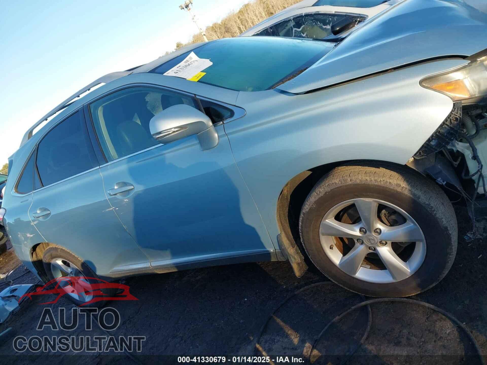 LEXUS RX 350 2011 - 2T2BK1BA7BC109395