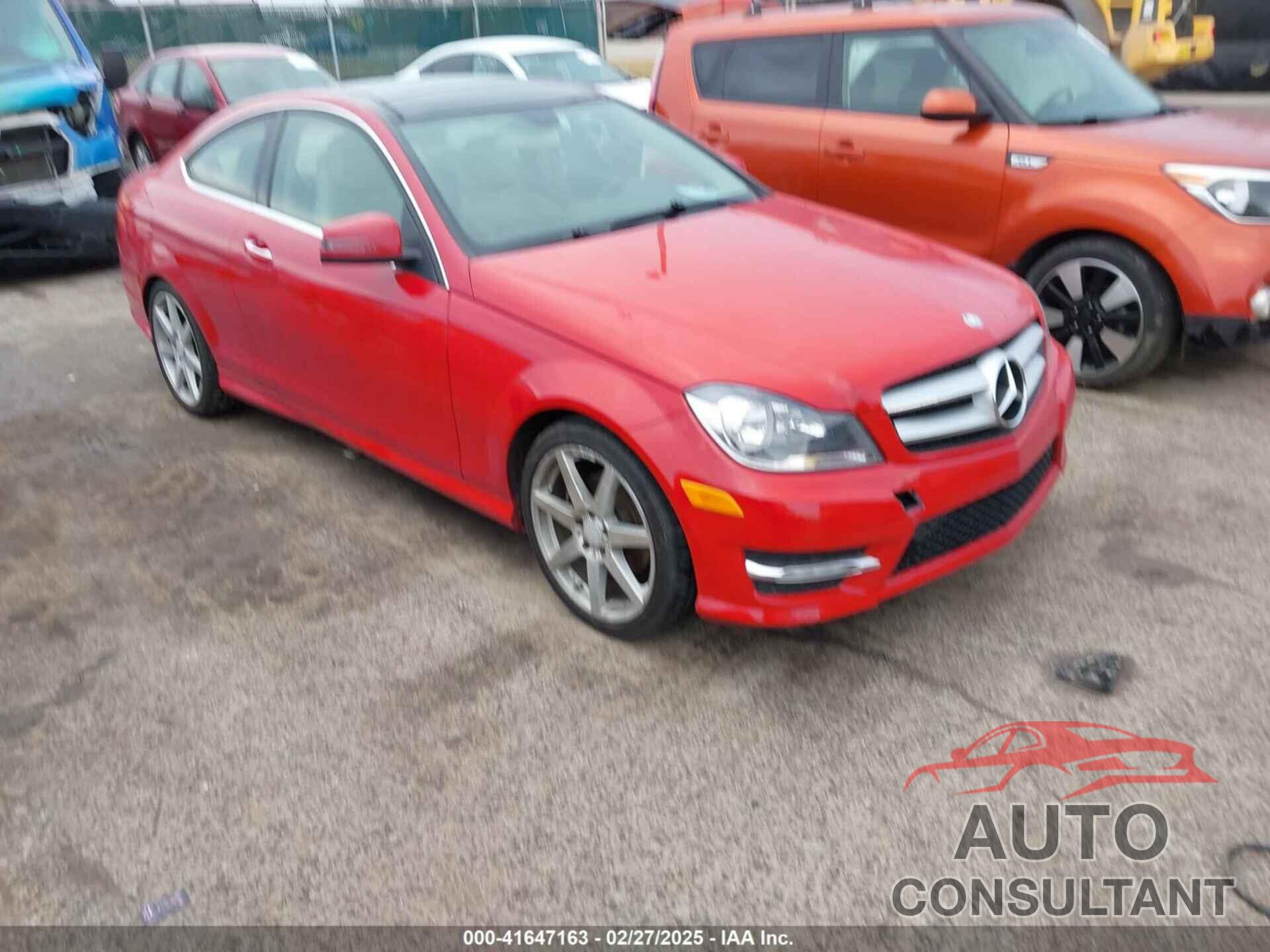 MERCEDES-BENZ C 250 2012 - WDDGJ4HB6CF898202
