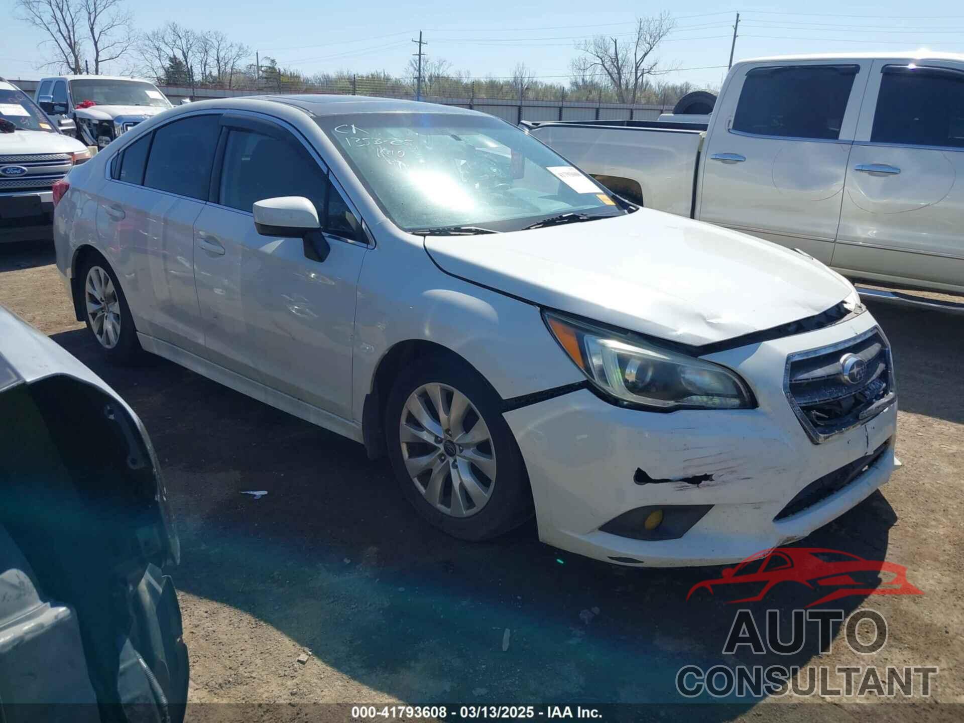 SUBARU LEGACY 2015 - 4S3BNAD63F3011161