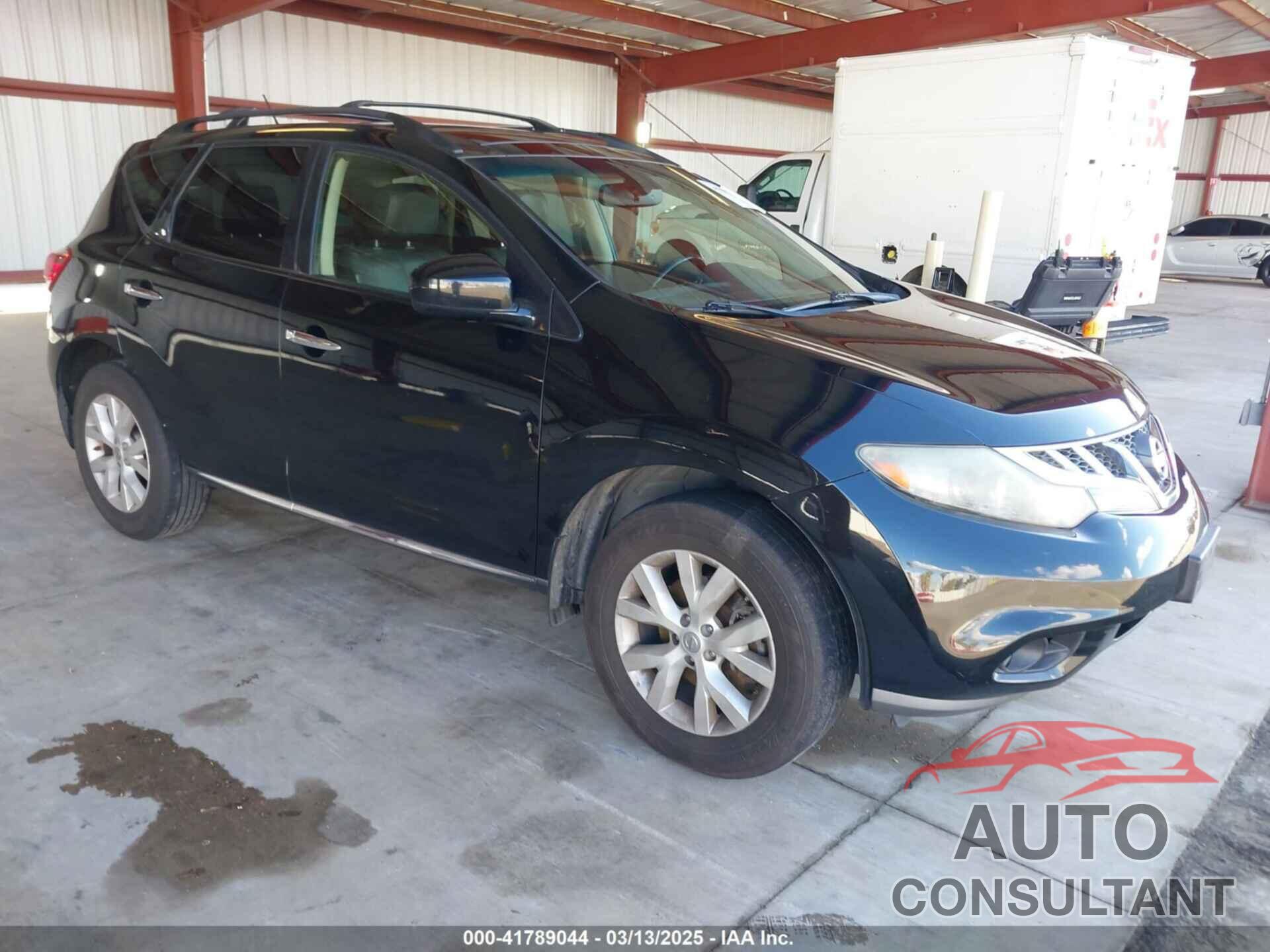 NISSAN MURANO 2012 - JN8AZ1MU0CW119783